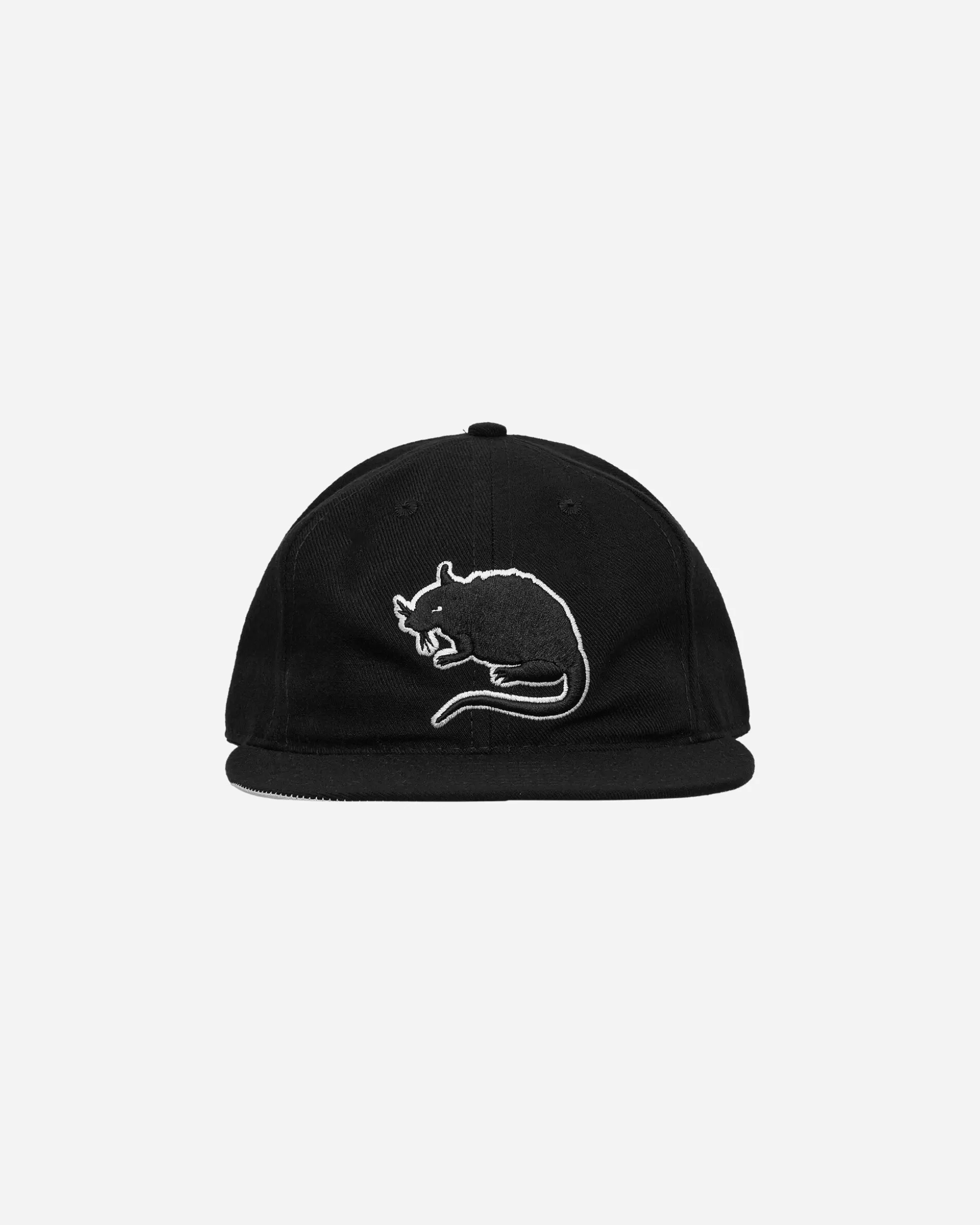 Stray Rats Rat Logo Fitted Hat Black Cheap