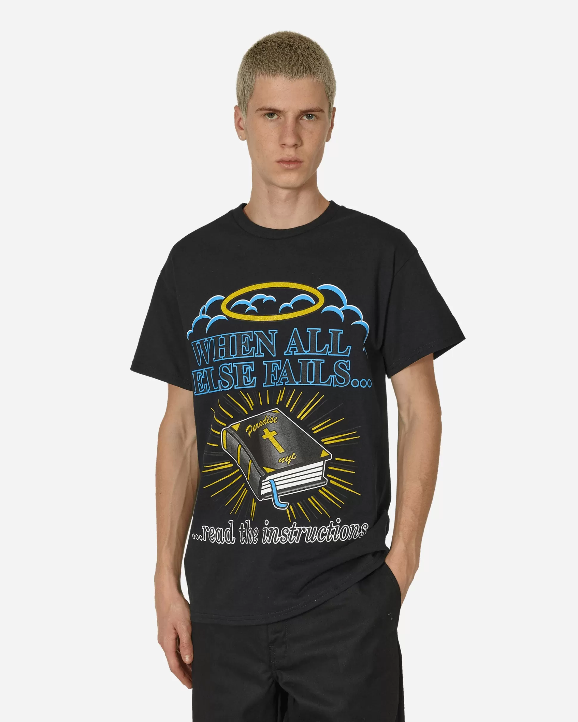 Paradis3 Read The Instructions T-Shirt Black Cheap