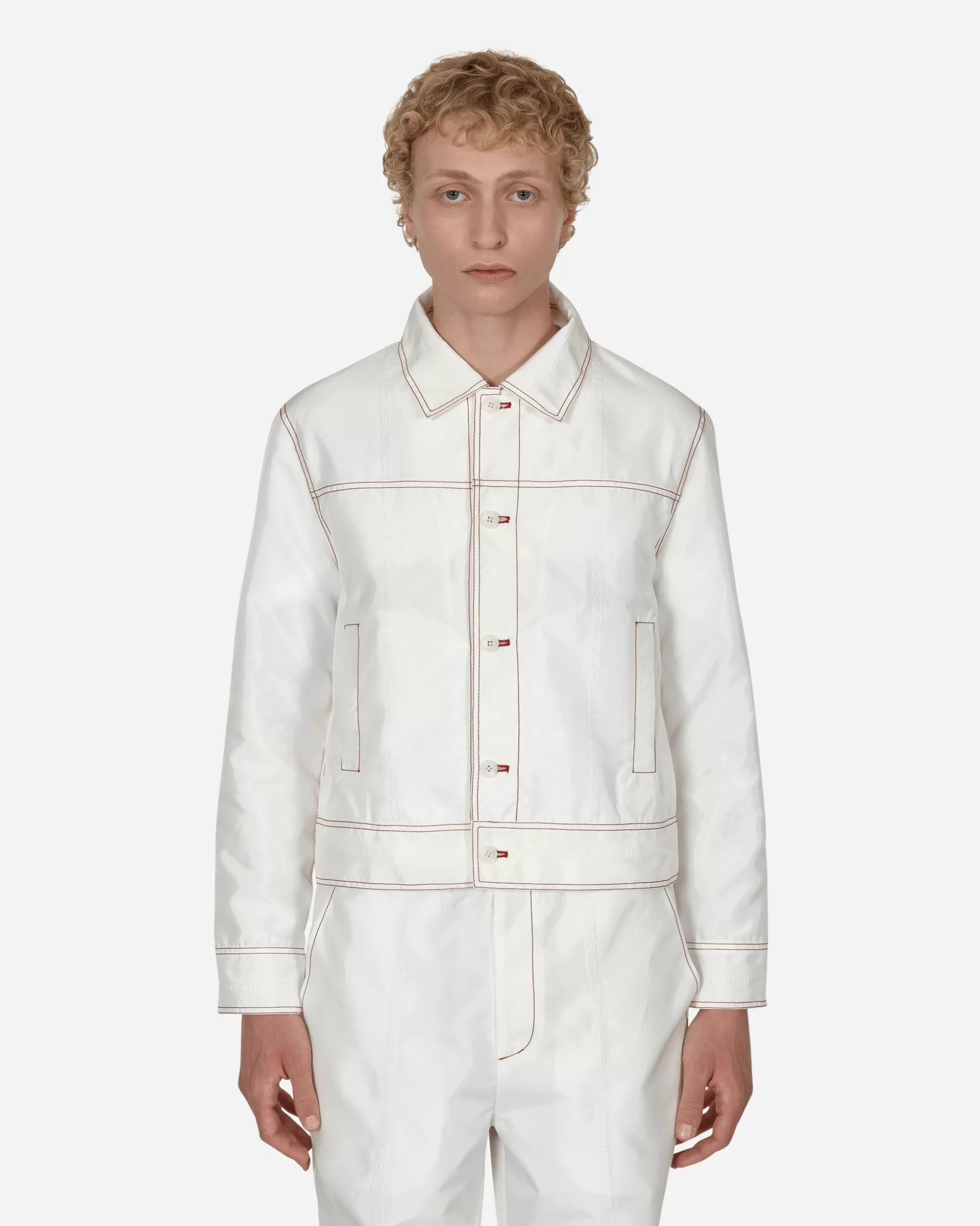 KANGHYUK Readymade Airbag 2 Pocket Jacket White Fashion