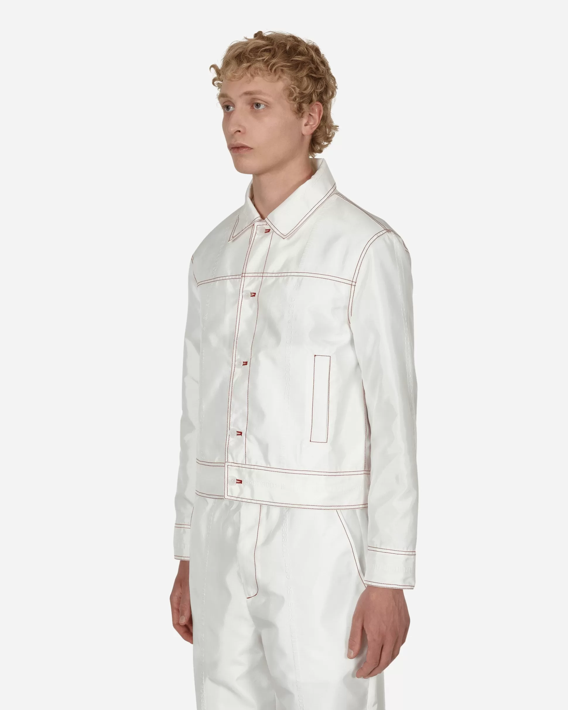 KANGHYUK Readymade Airbag 2 Pocket Jacket White Fashion
