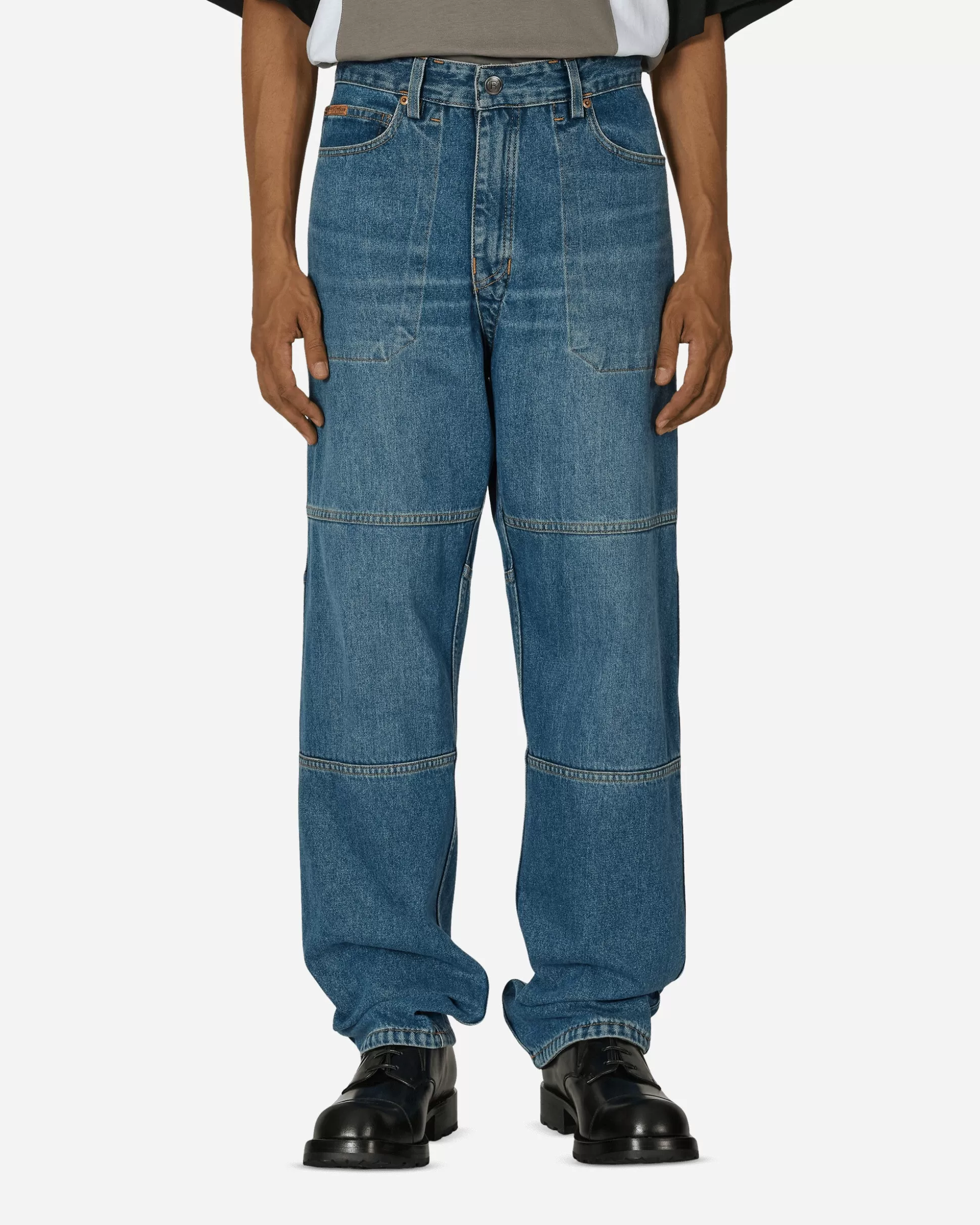 Martine Rose Reversible Camo Jeans Blue Online