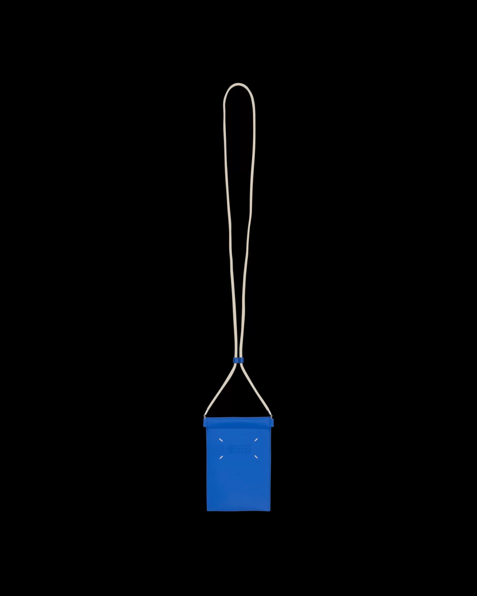 Maison Margiela Rubber Leather Phone Case Blue Shop