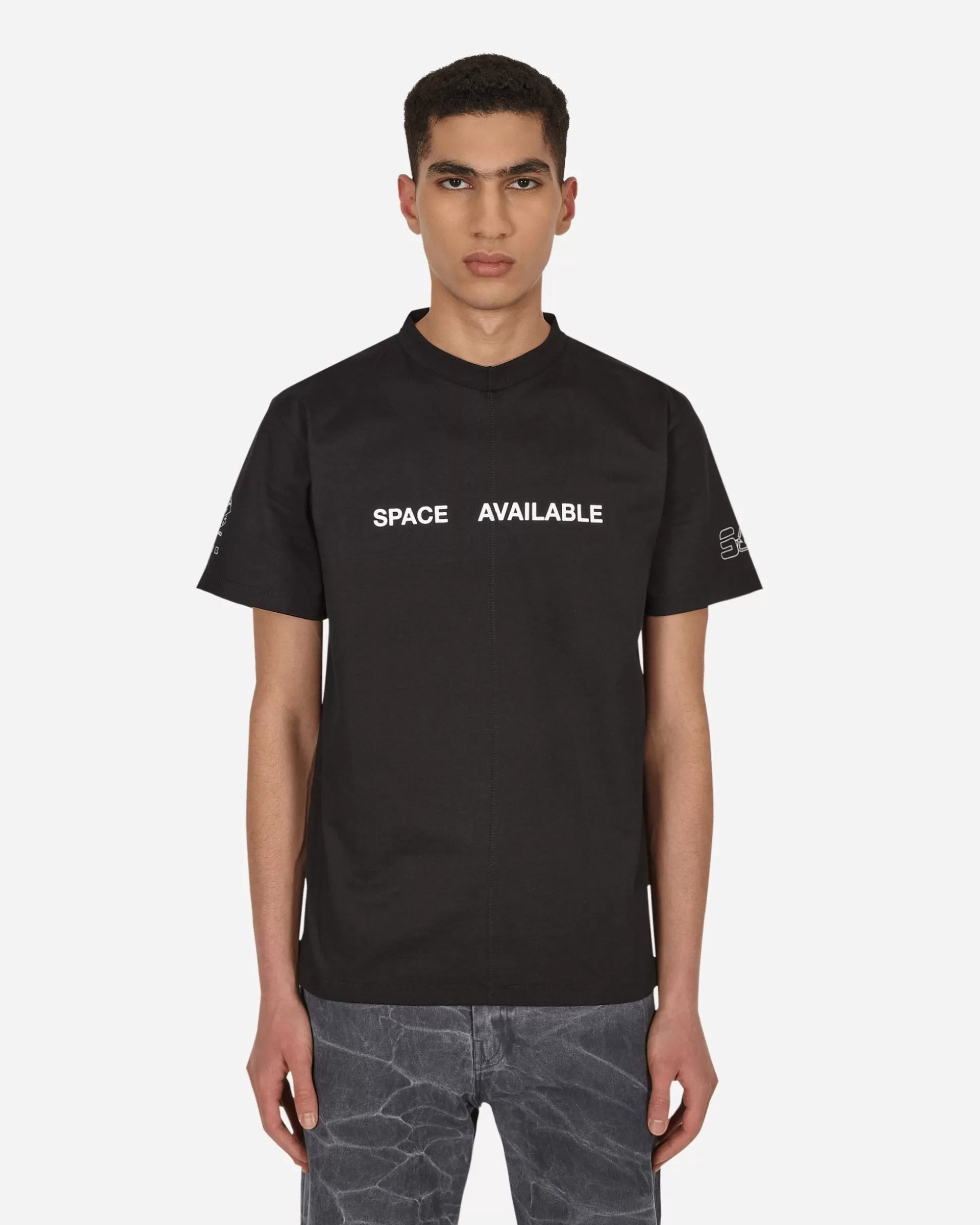 Space Available SA01 T-Shirt Black Fashion