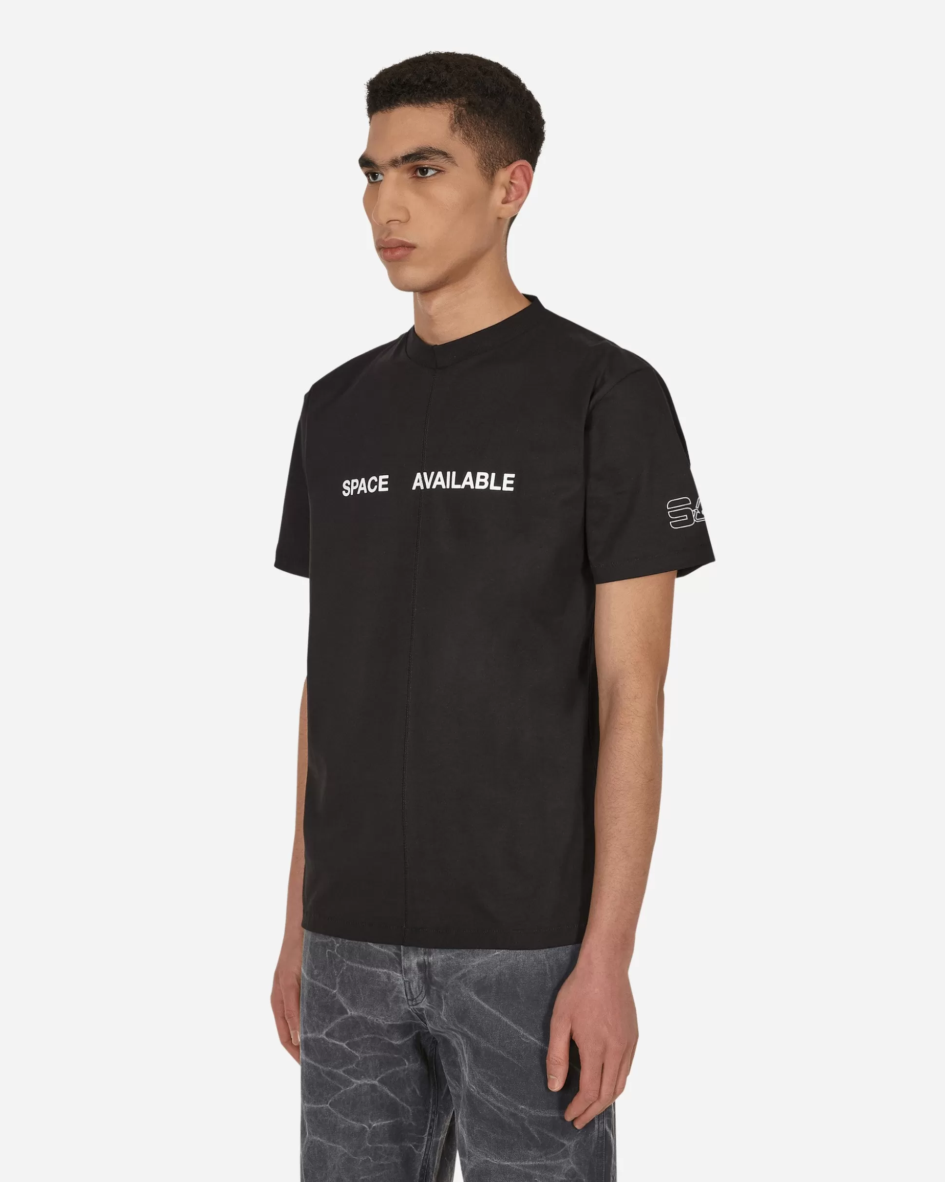 Space Available SA01 T-Shirt Black Fashion