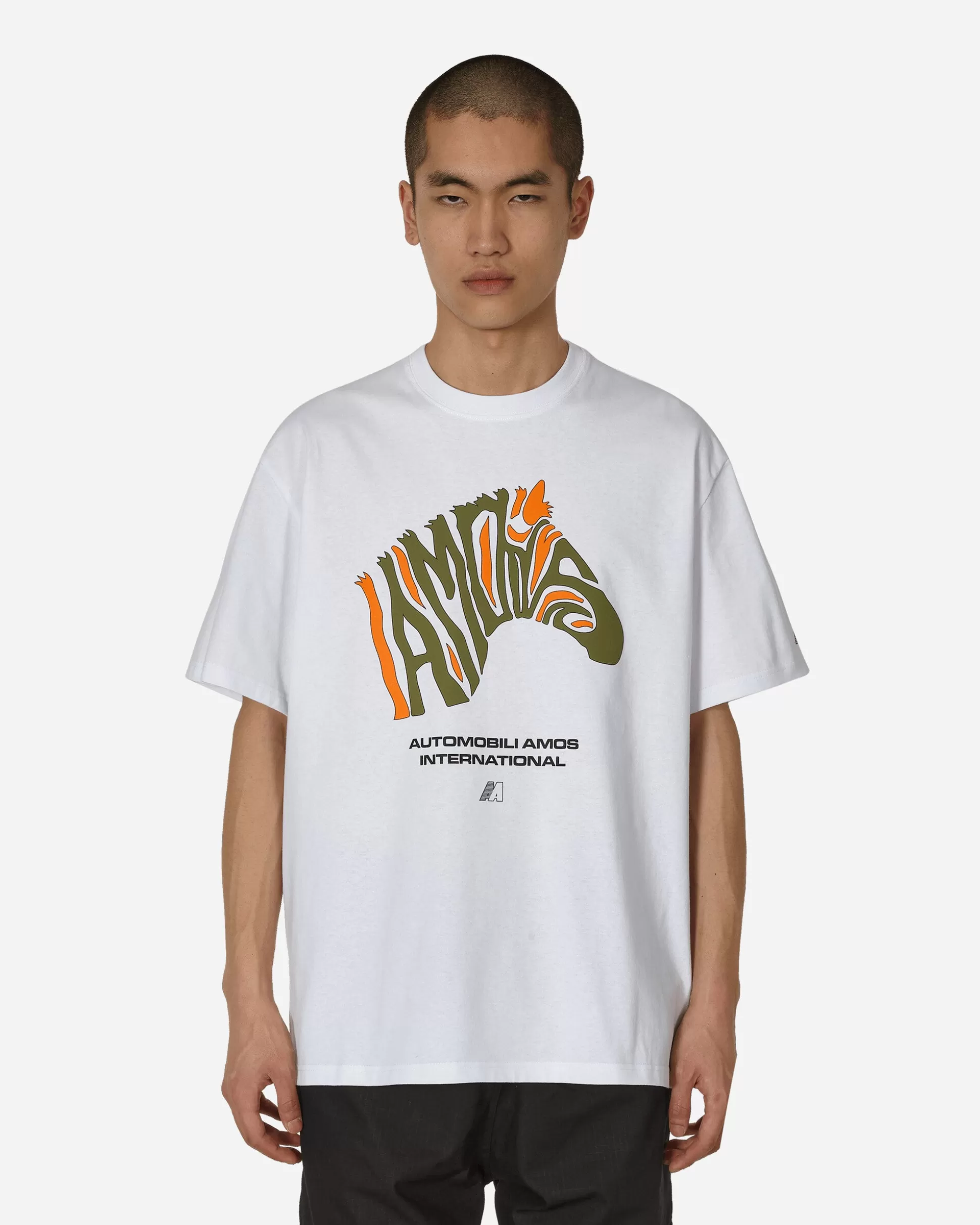 Automobili Amos Safarista T-Shirt White Shop