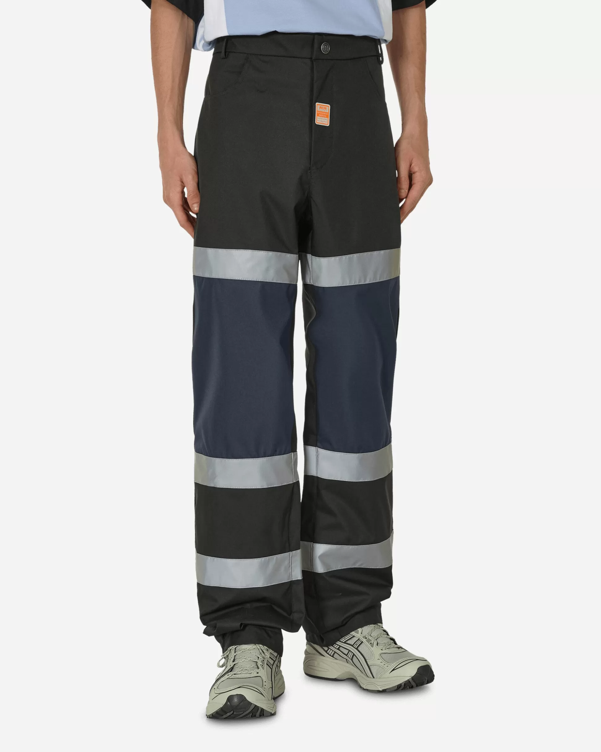 Martine Rose Safety Trousers Black / Navy Discount