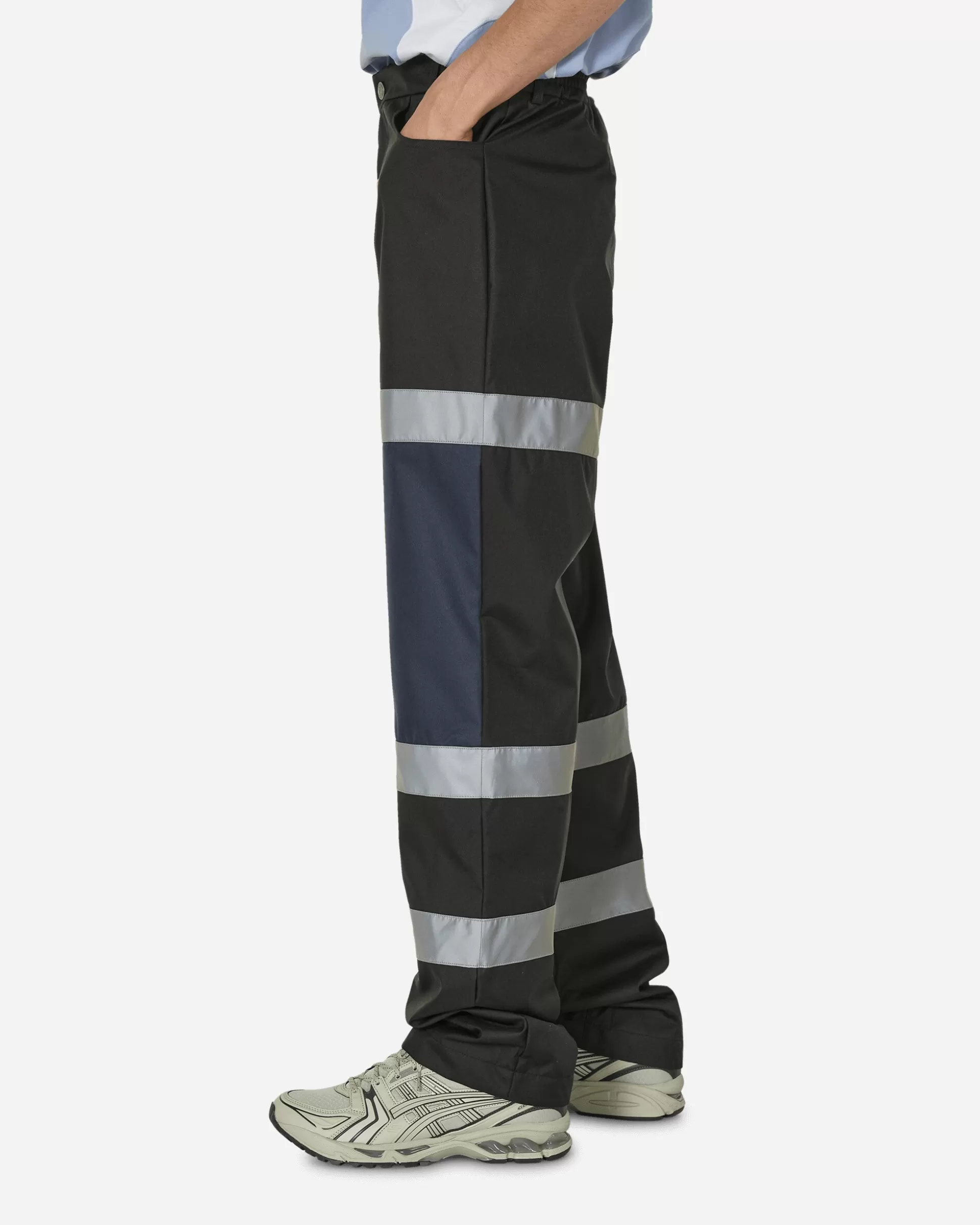 Martine Rose Safety Trousers Black / Navy Discount
