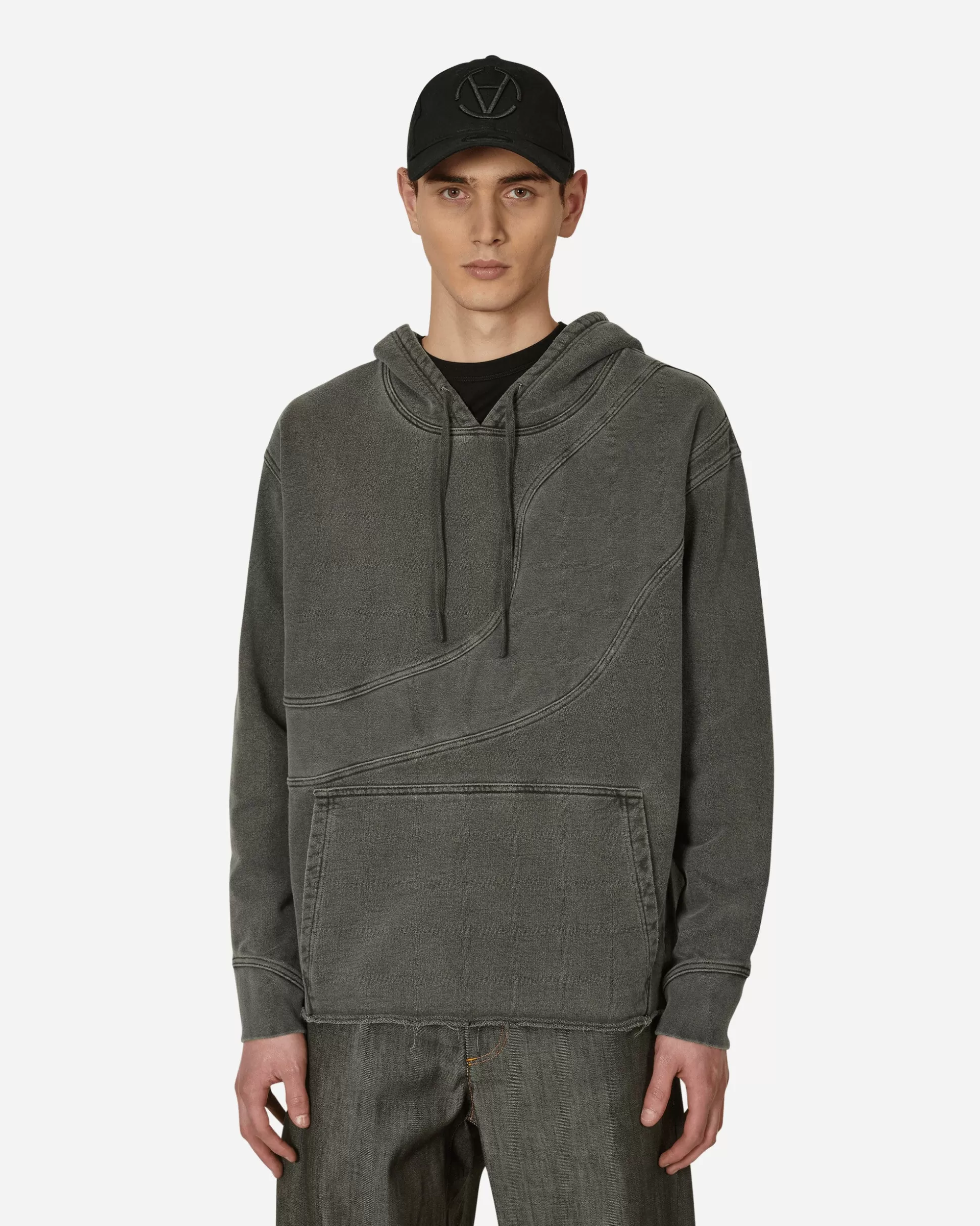 Lueder Sash Hooded Sweatshirt Grey Hot