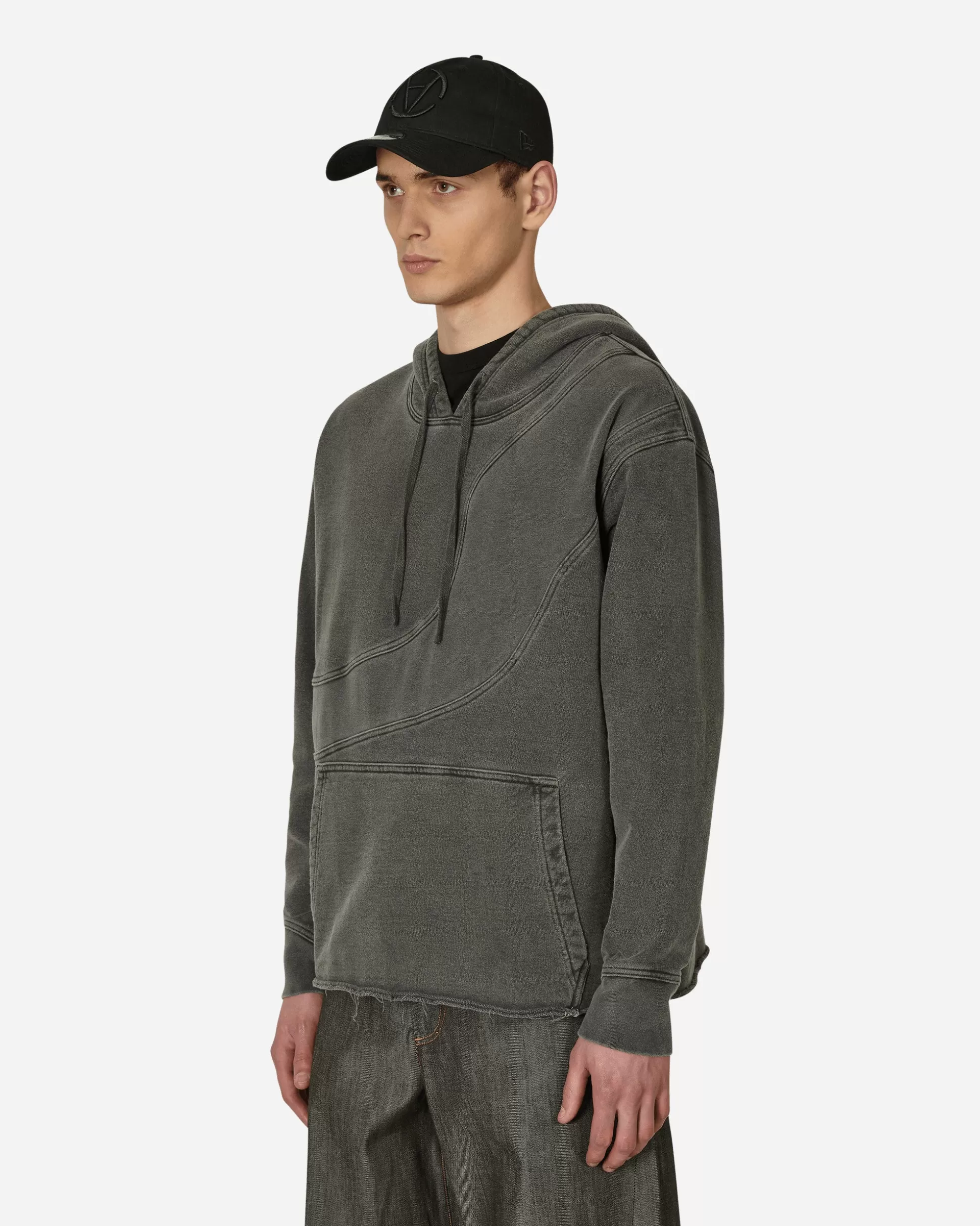 Lueder Sash Hooded Sweatshirt Grey Hot
