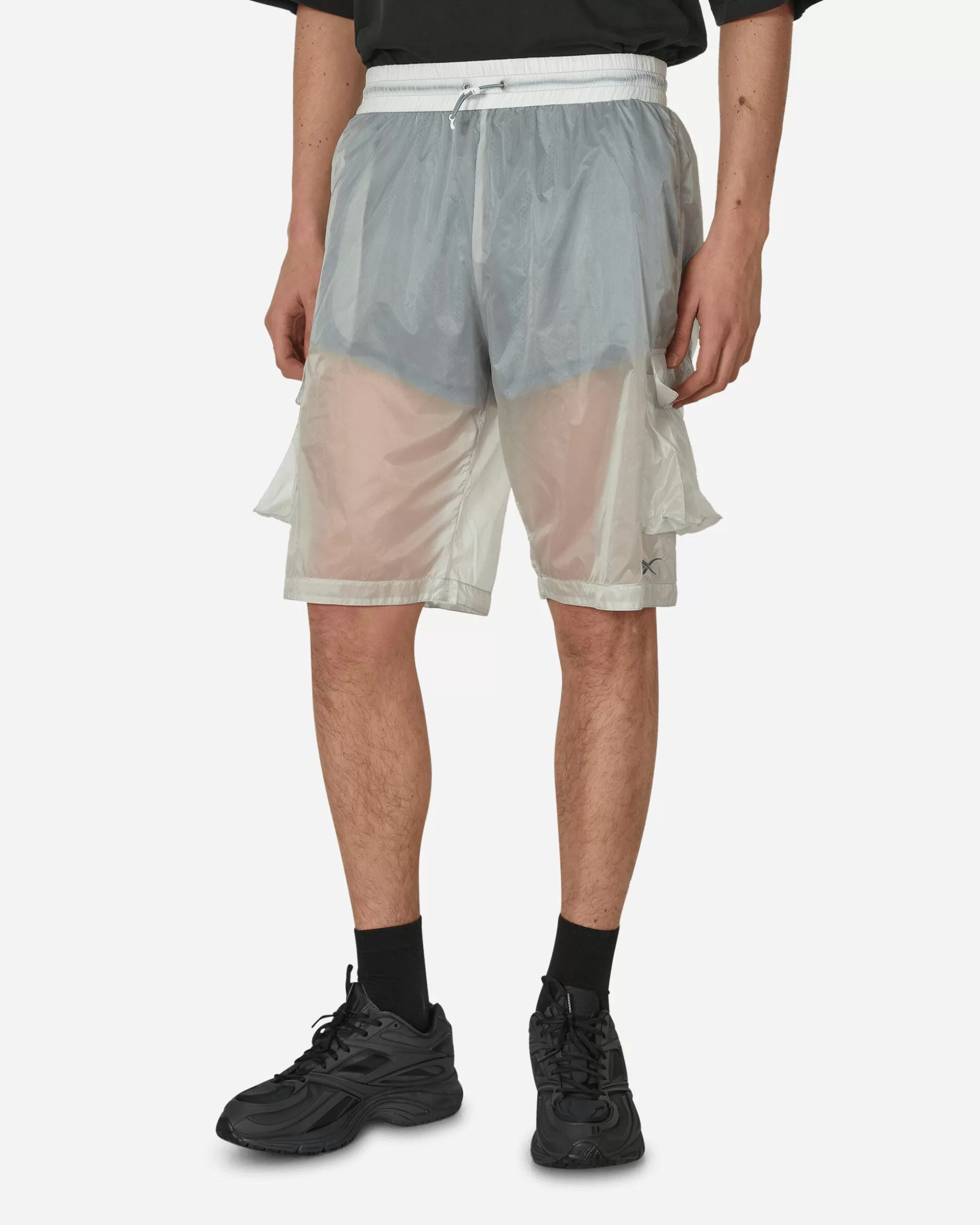 Reebok See Through Shorts Crystal Blue Fashion