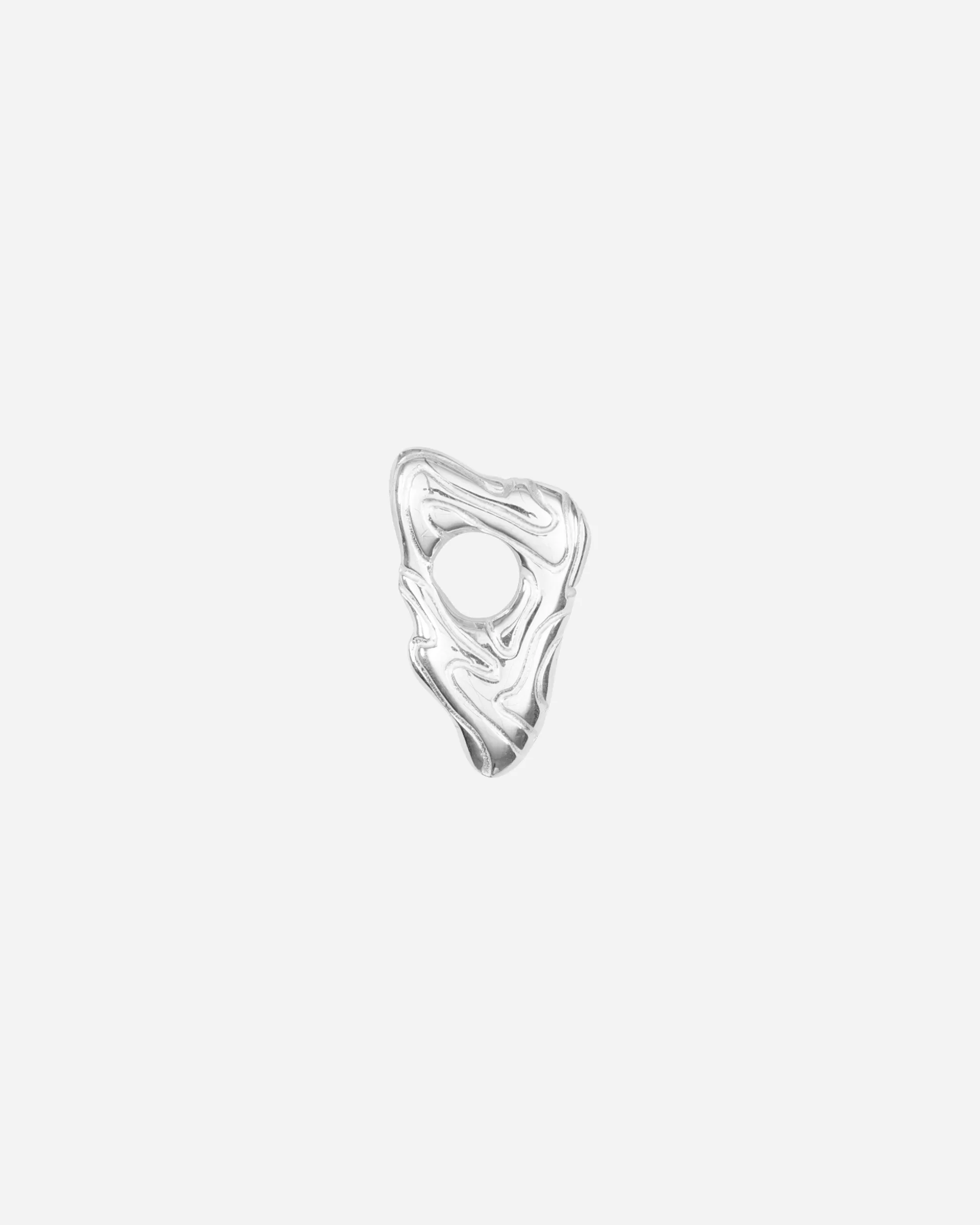 Octi Single Island Stud Silver Clearance