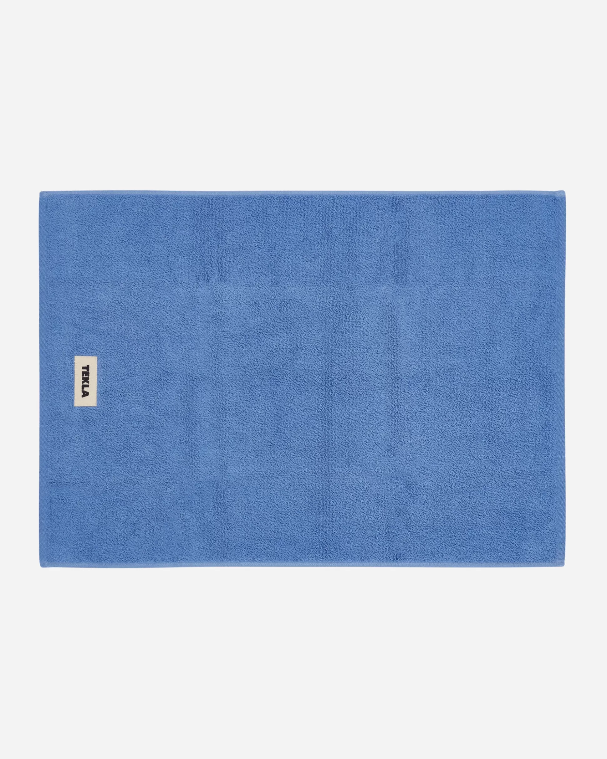 Tekla Solid Bath Mat Clear Blue Hot