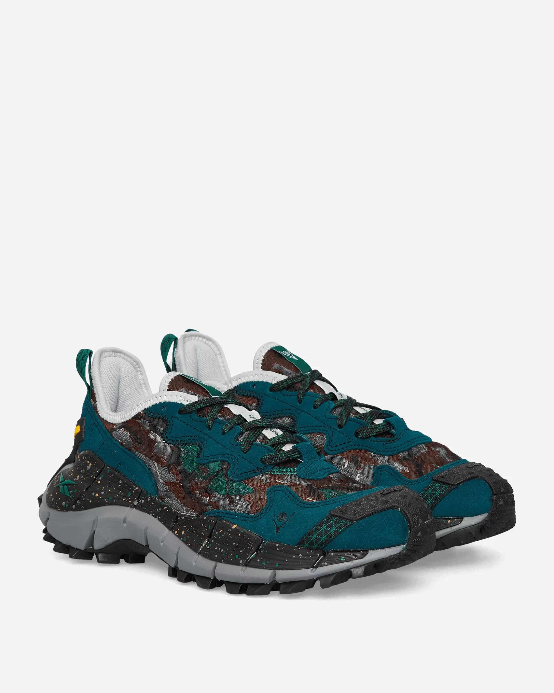 Reebok South2 West8 Zig Kinetica II Edge Sneakers Green Cheap