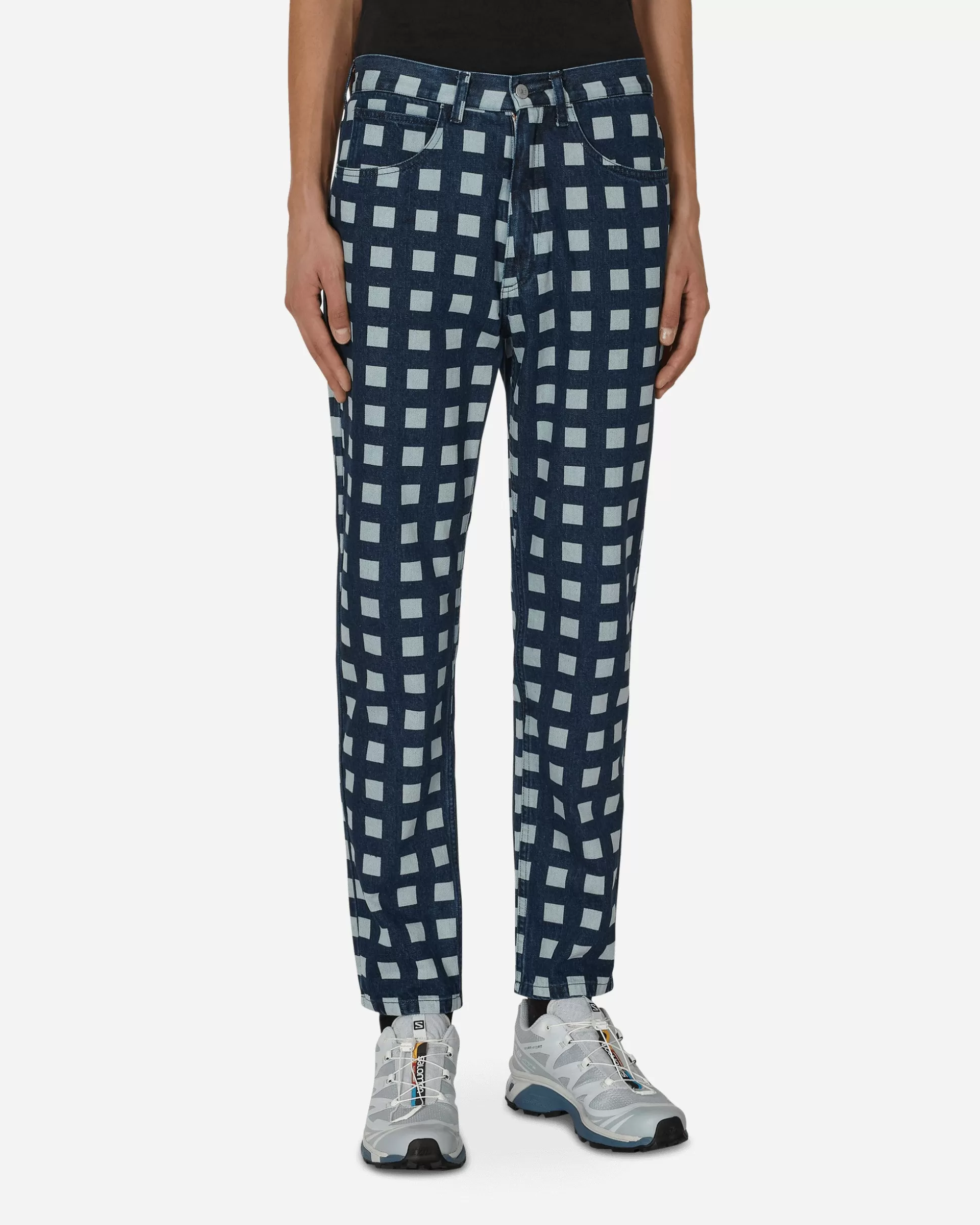 Cav Empt 1994 SQ Dot Denim Pants Blue Outlet