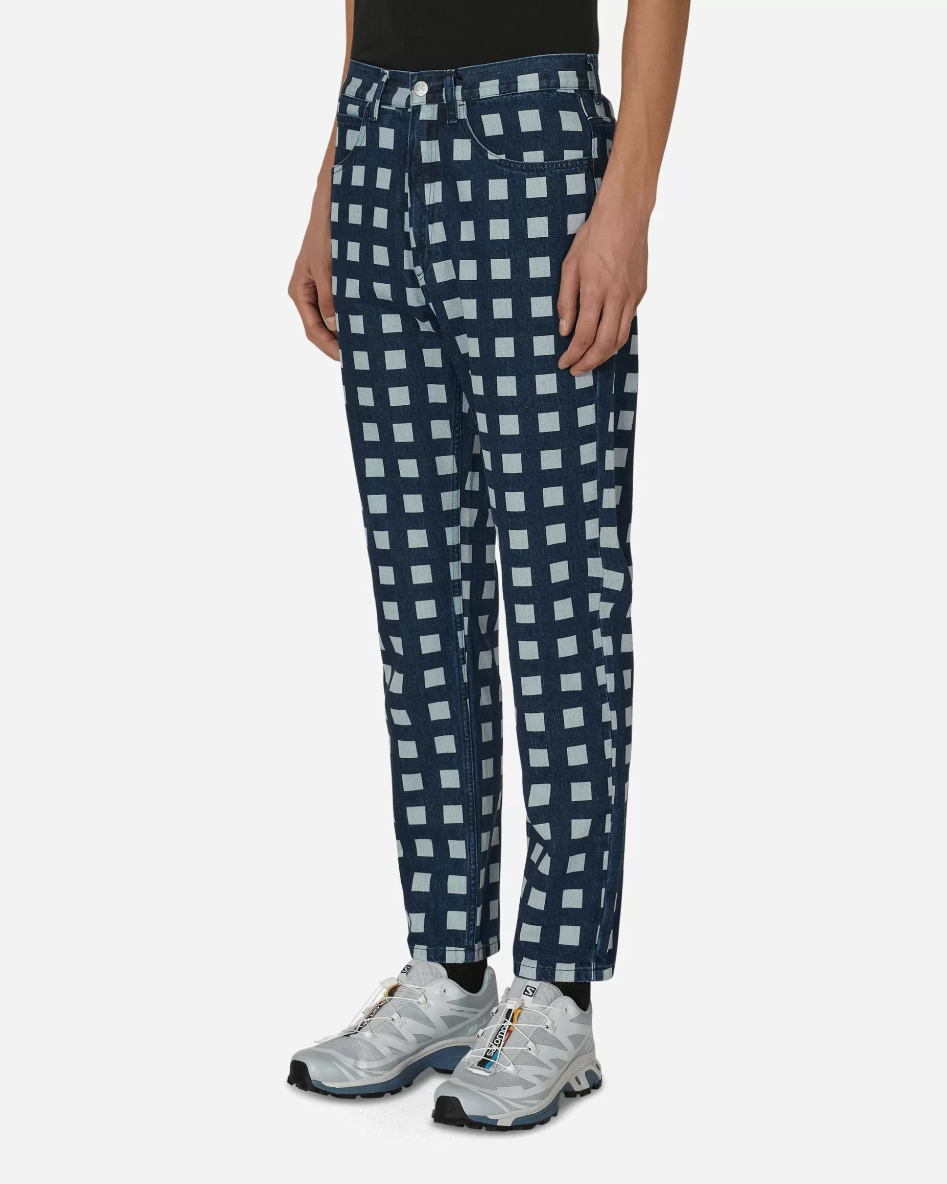 Cav Empt 1994 SQ Dot Denim Pants Blue Outlet
