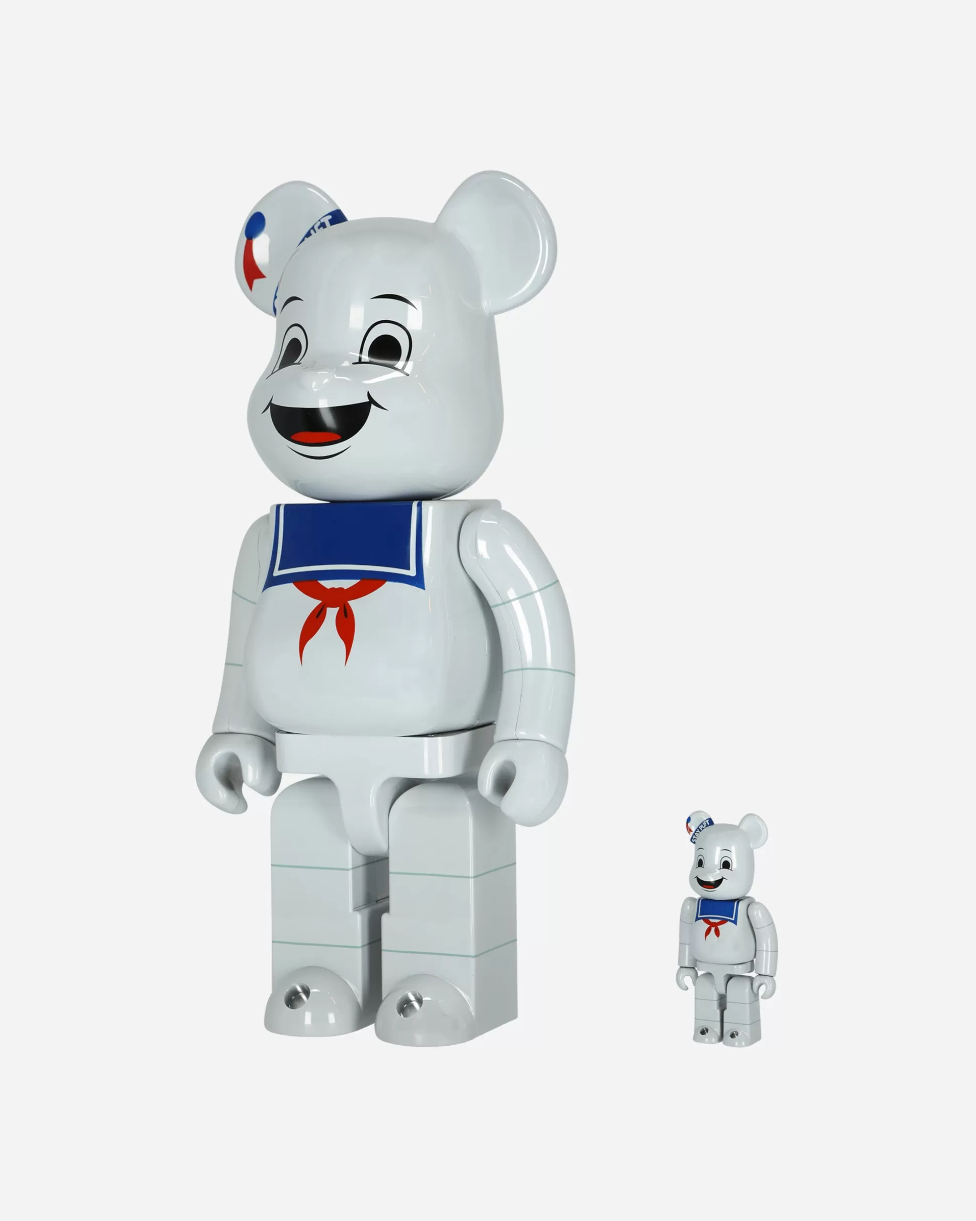 Medicom 100%+400% Stay Puft Marshmallow Man Be@rbrick White Fashion