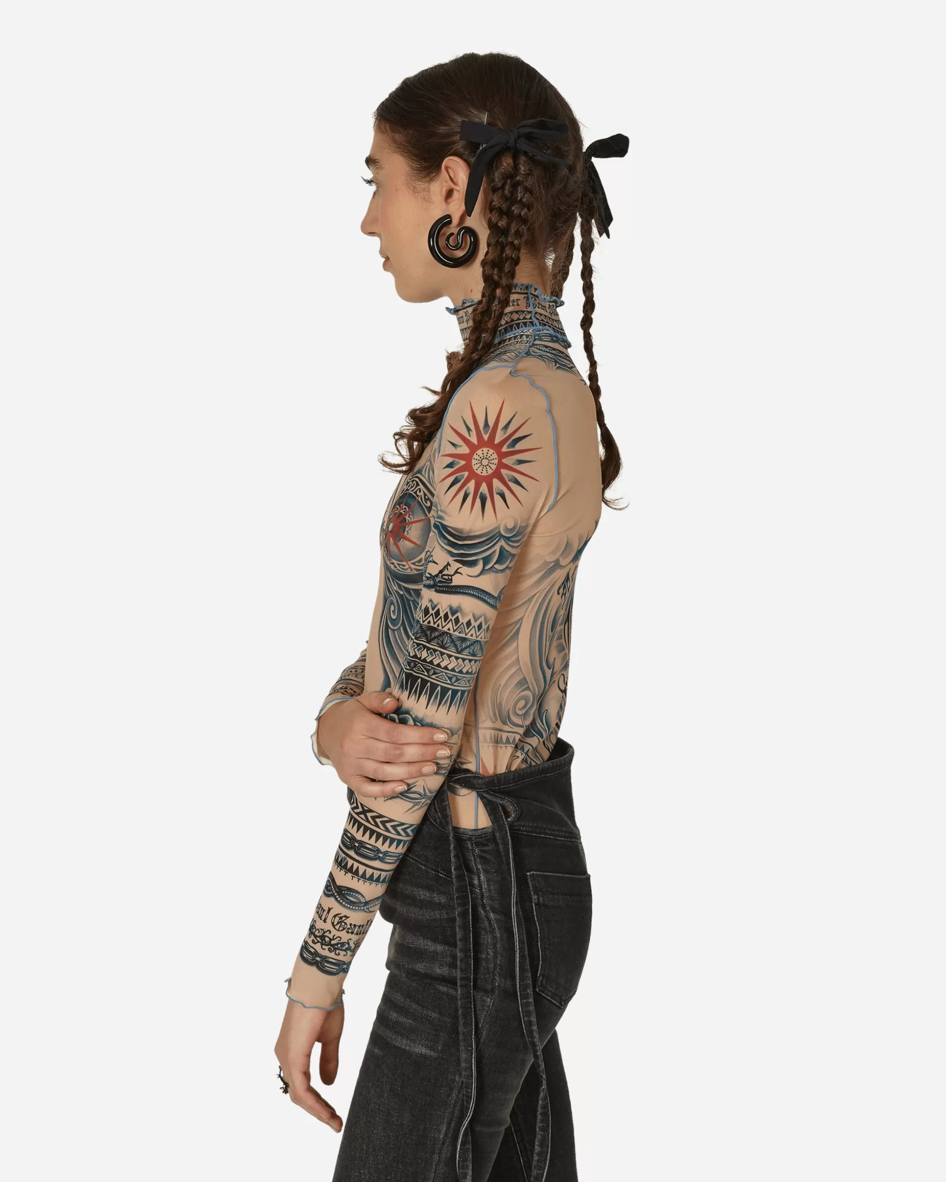 Jean Paul Gaultier Sun Tattoo Top Nude Hot
