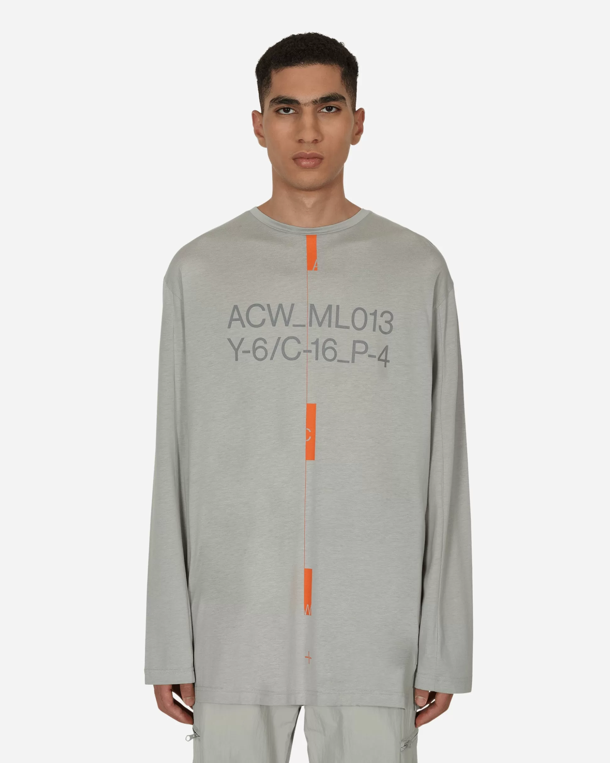 A-Cold-Wall* System Lounge Longsleeve T-Shirt Grey Flash Sale