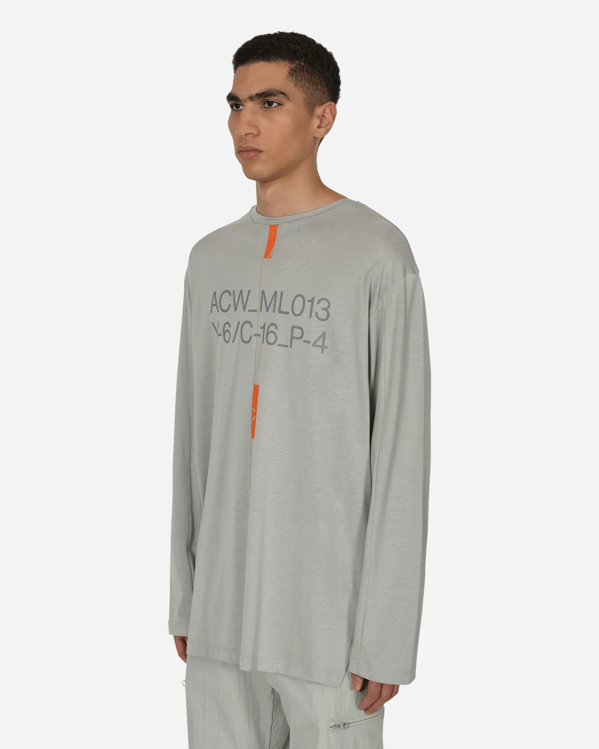A-Cold-Wall* System Lounge Longsleeve T-Shirt Grey Flash Sale
