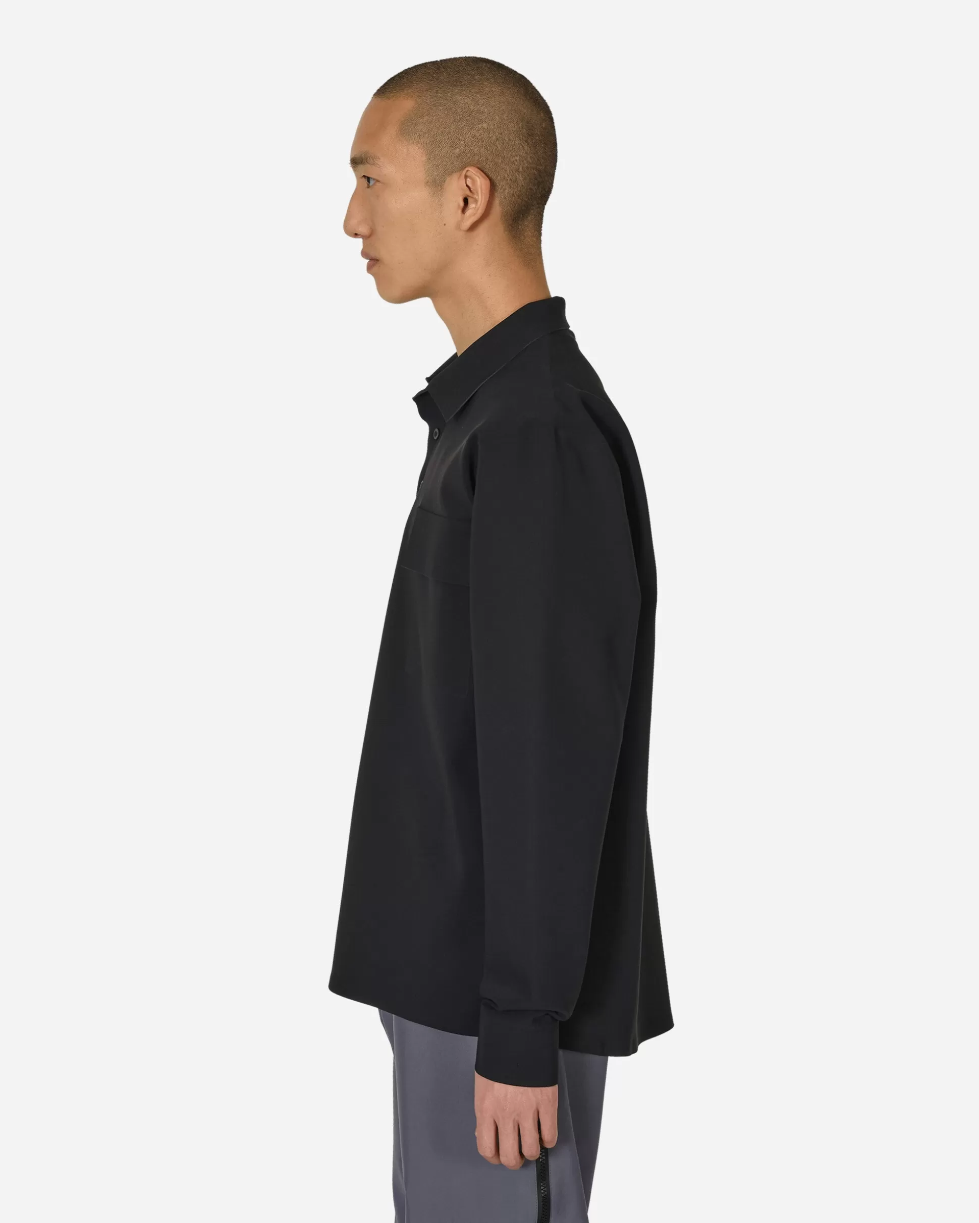GR10K Taped Bonded Polo Shirt Black Outlet