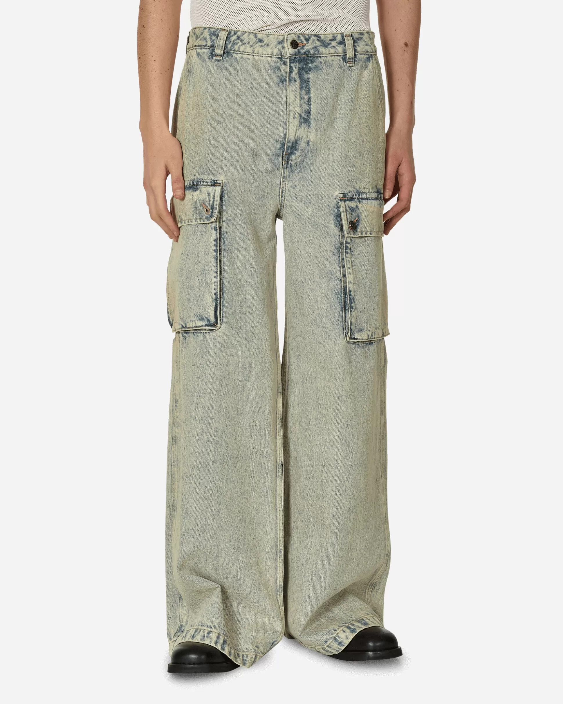 Guess USA Tinted Combat Pants Light Wash Cheap