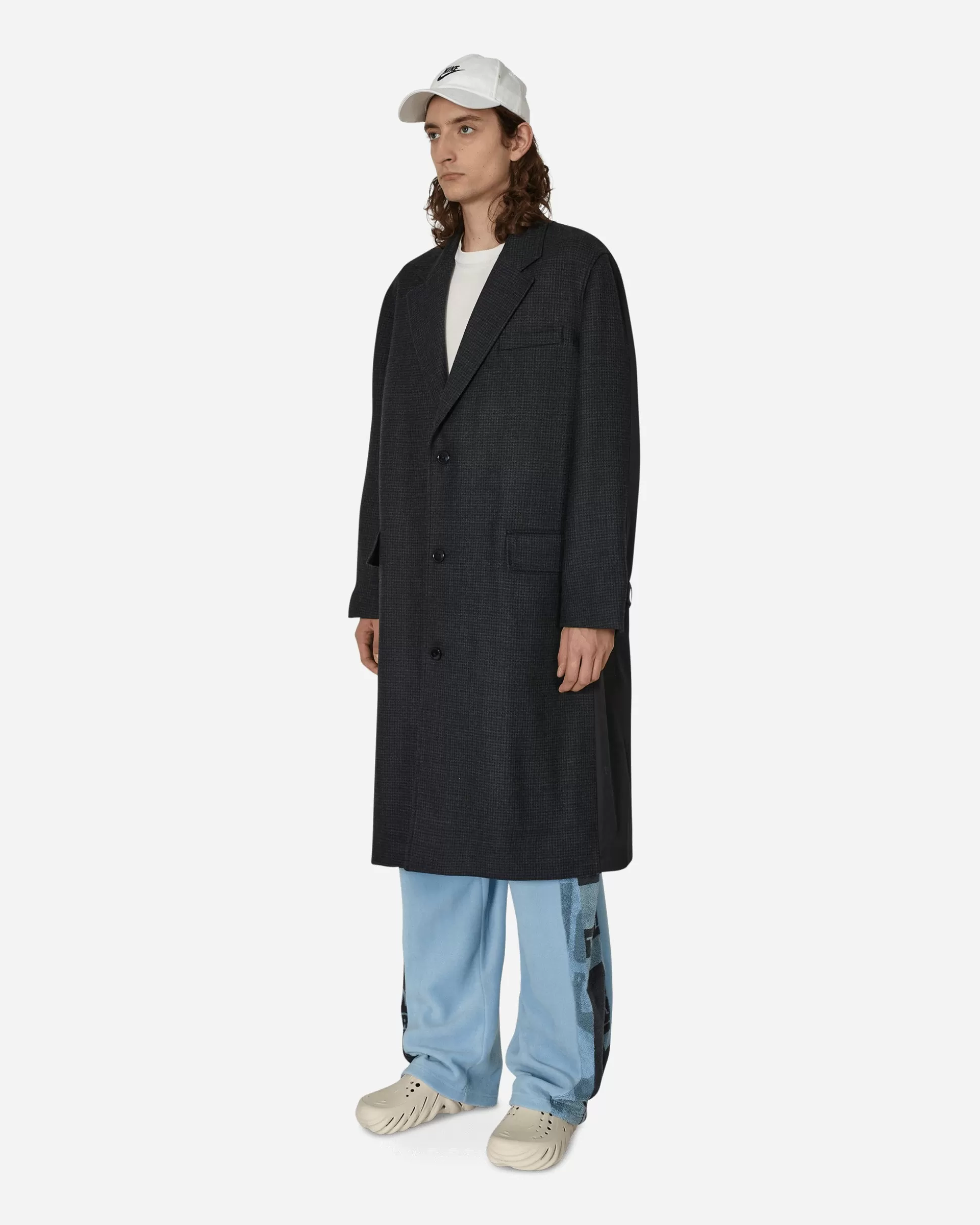 Martine Rose Two-In-One Coat Grey Flash Sale