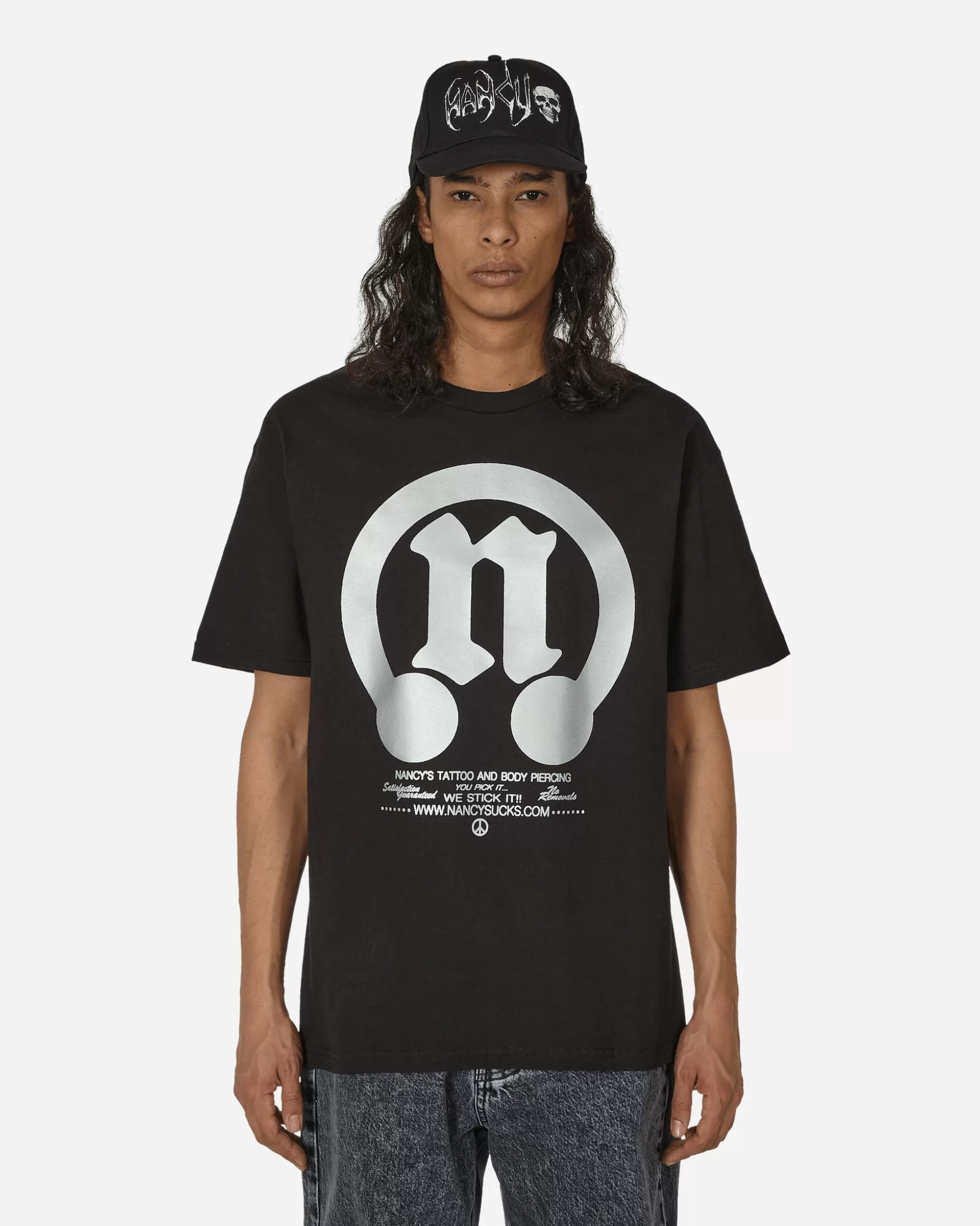 Nancy URL T-Shirt Black Shop