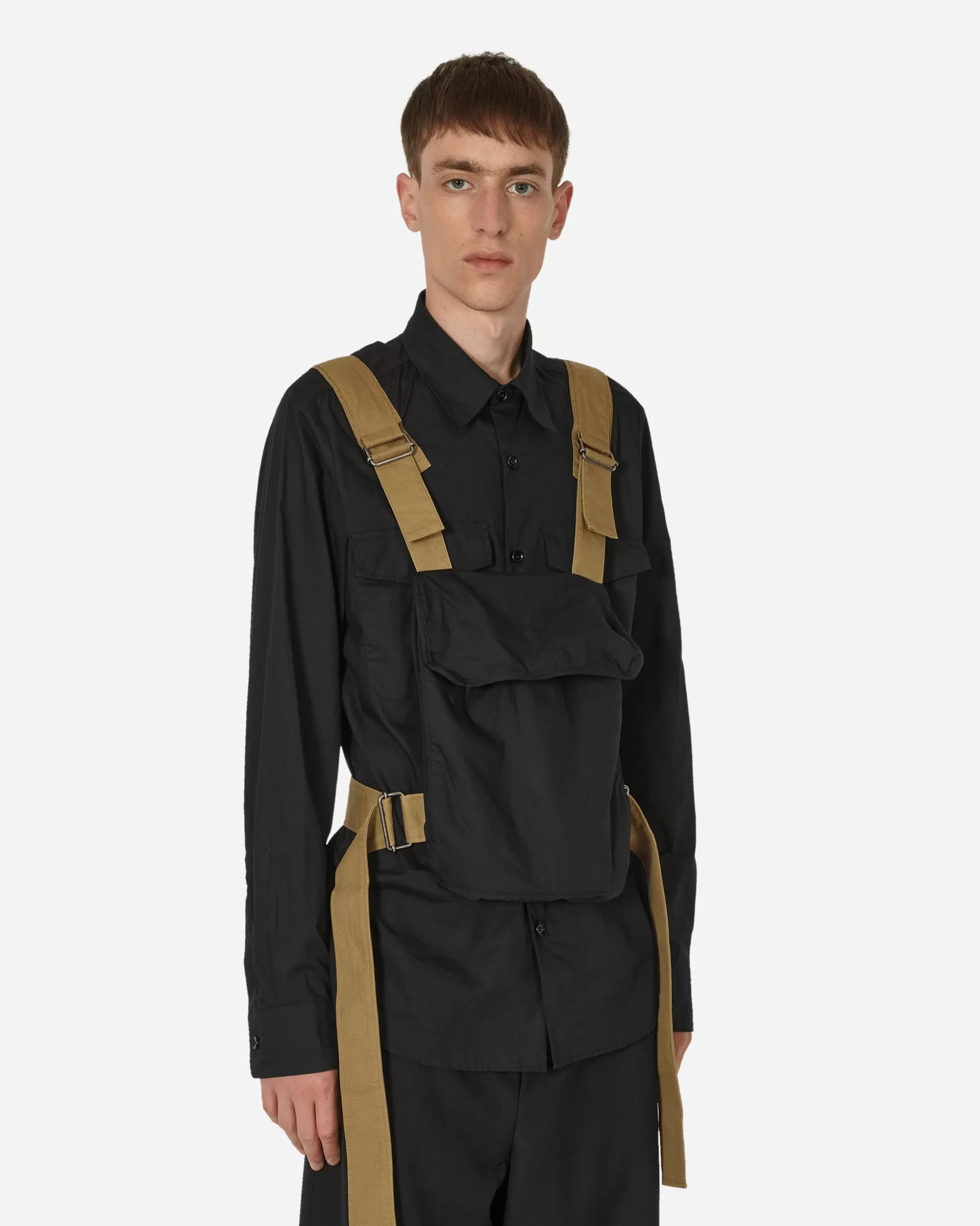 Dries Van Noten Utility Shirt Black Shop