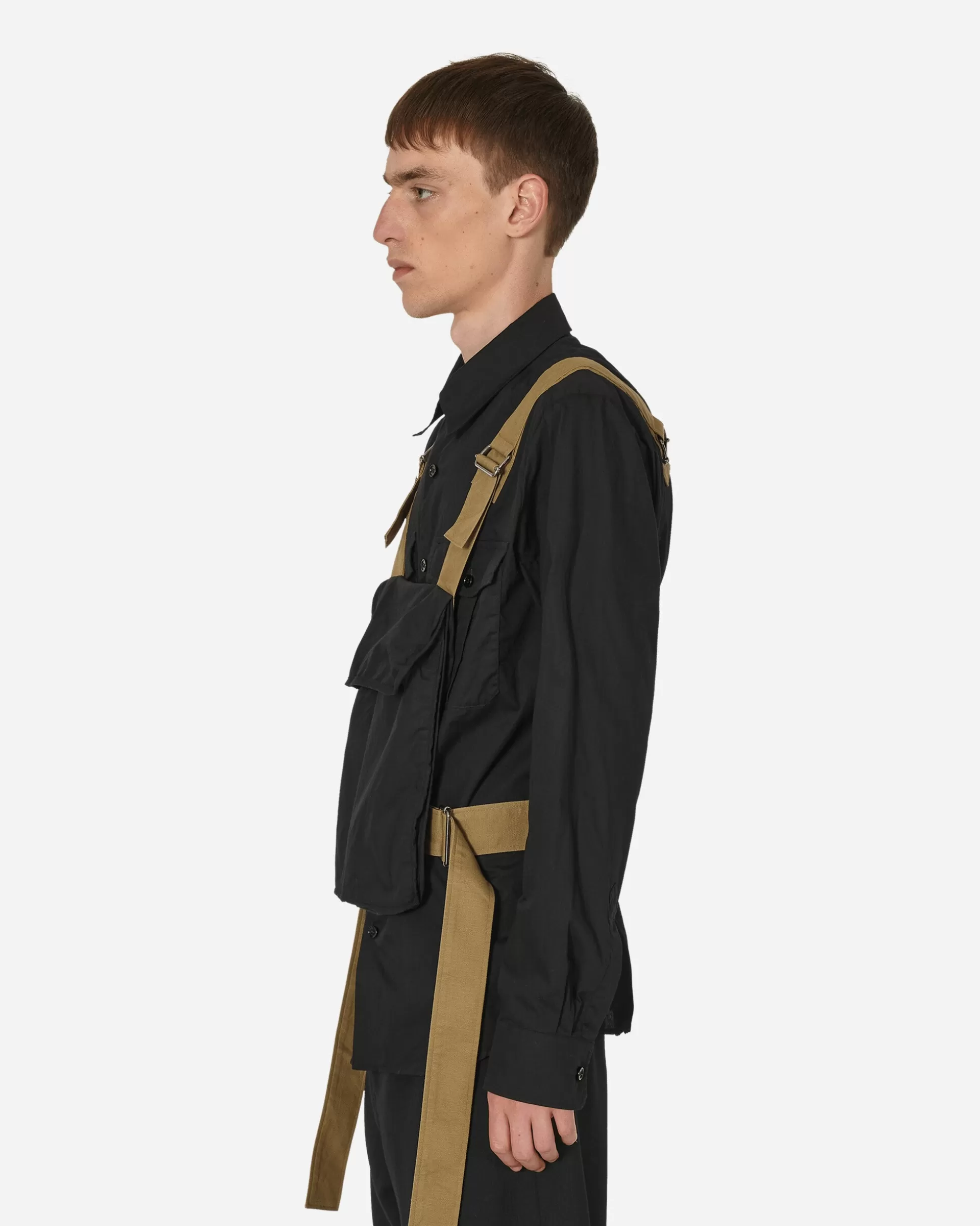 Dries Van Noten Utility Shirt Black Shop