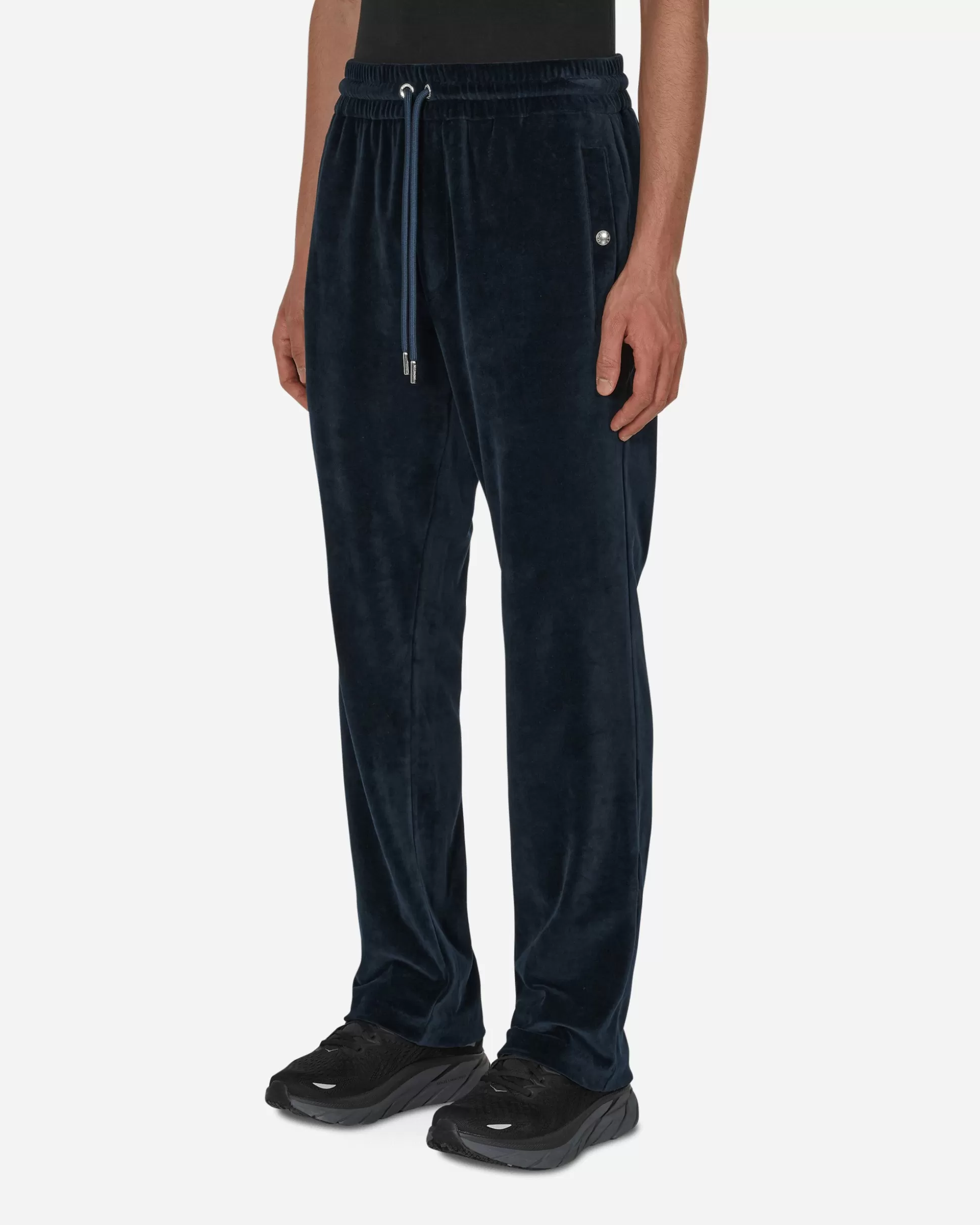 Moncler Velvet Sweatpants Blue Best
