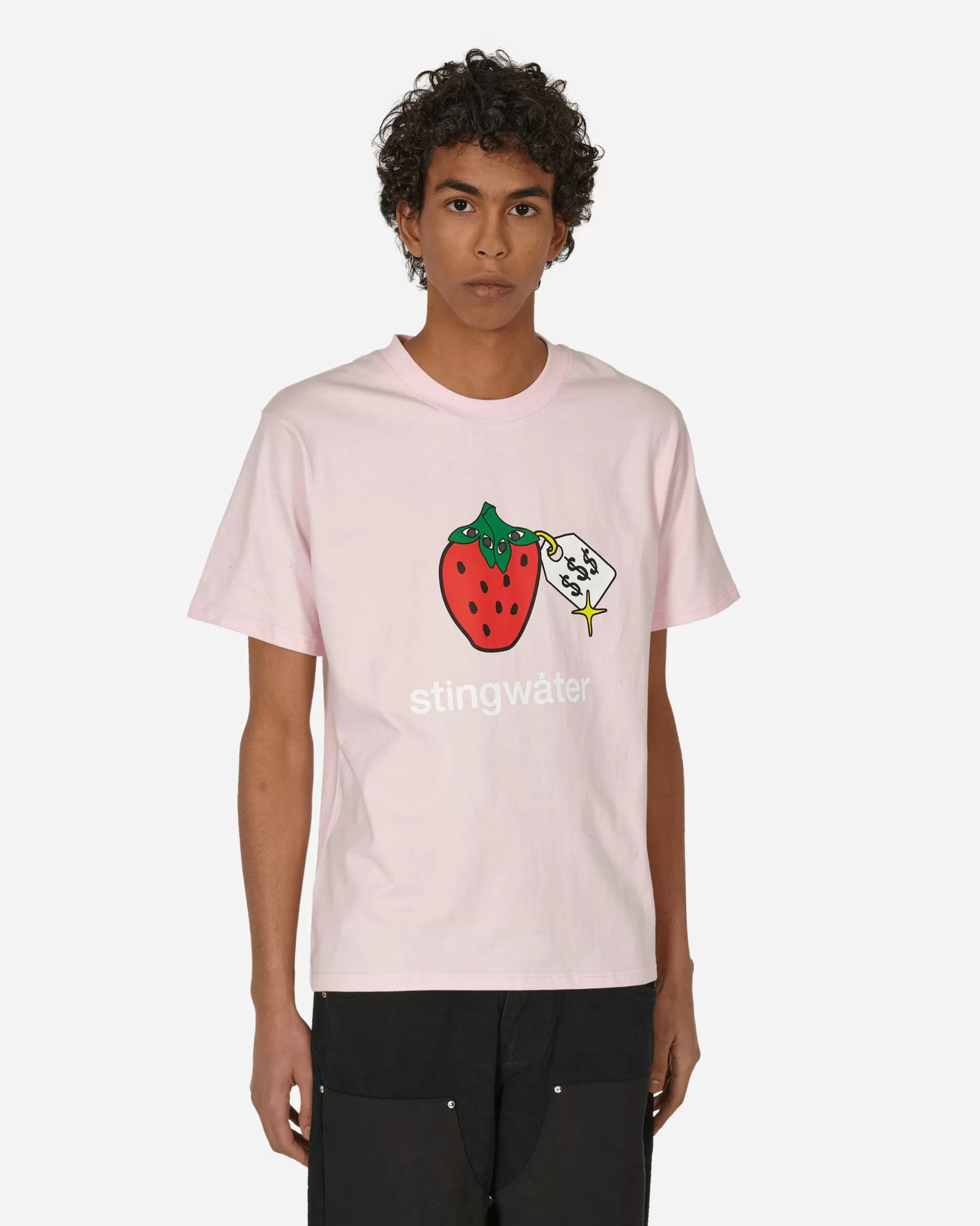 Stingwater Very Speshal Organic Strawberry T-Shirt Pink Cheap