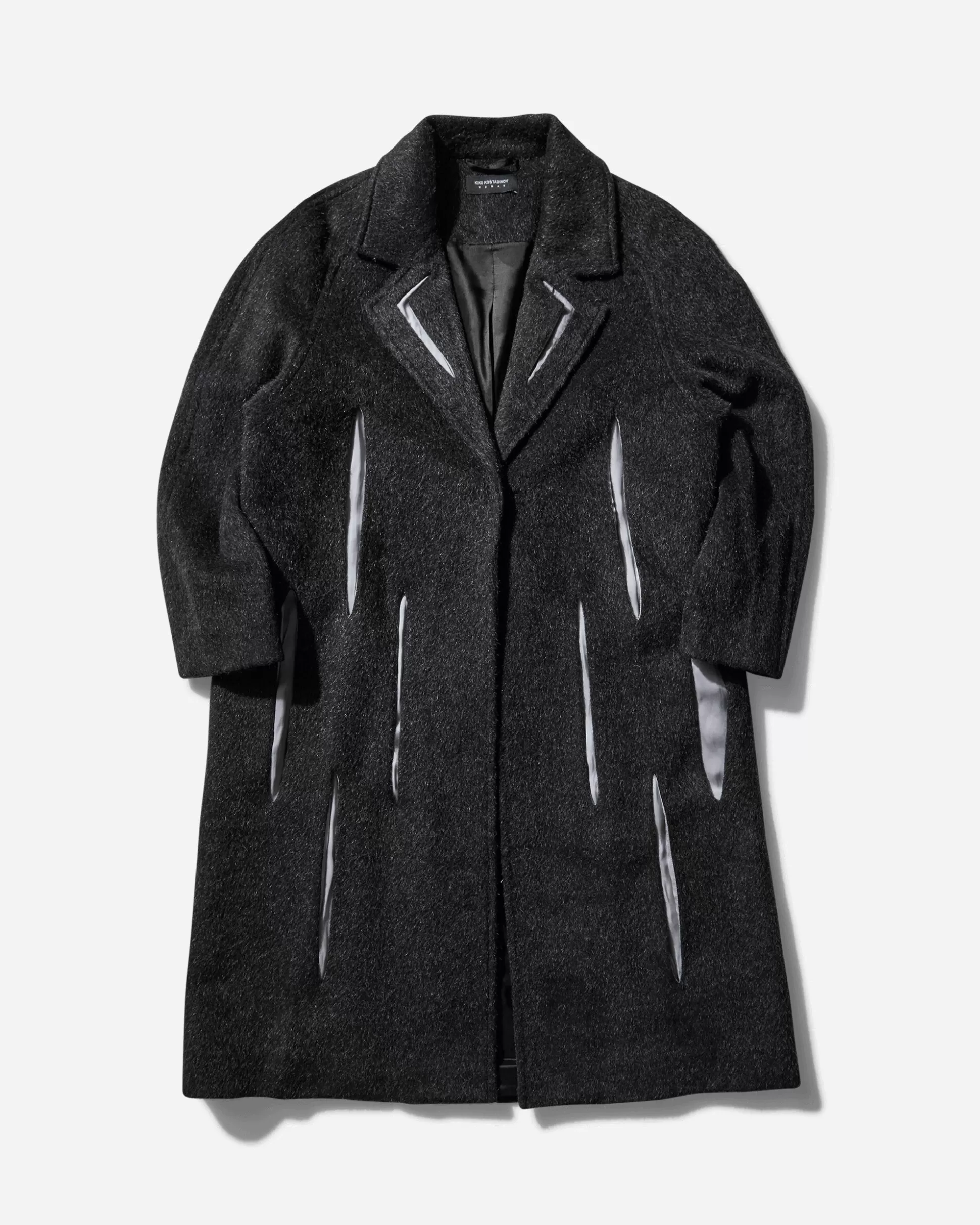 Kiko Kostadinov Women's Bowie Tailored Coat Sable Black / Silver Sale