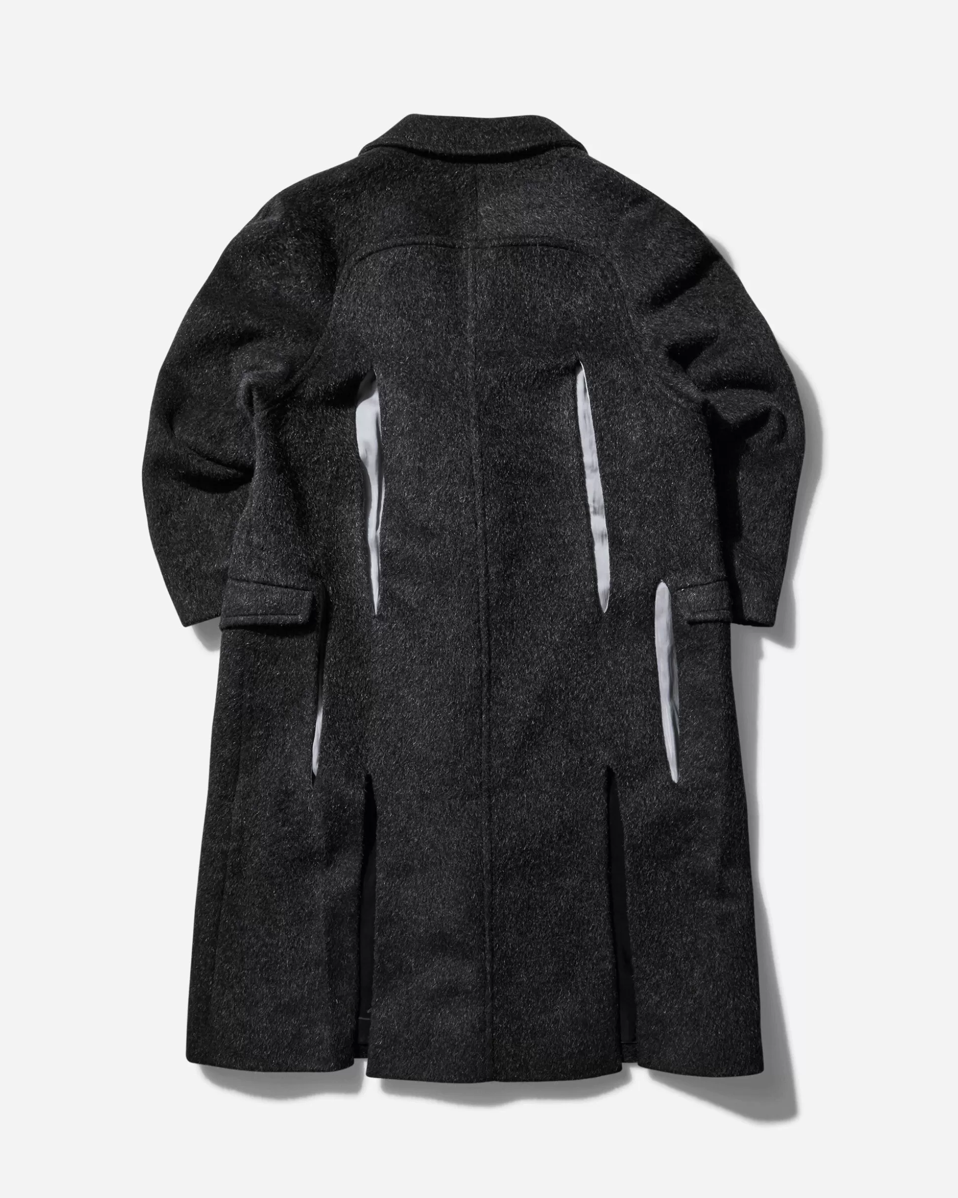 Kiko Kostadinov Women's Bowie Tailored Coat Sable Black / Silver Sale