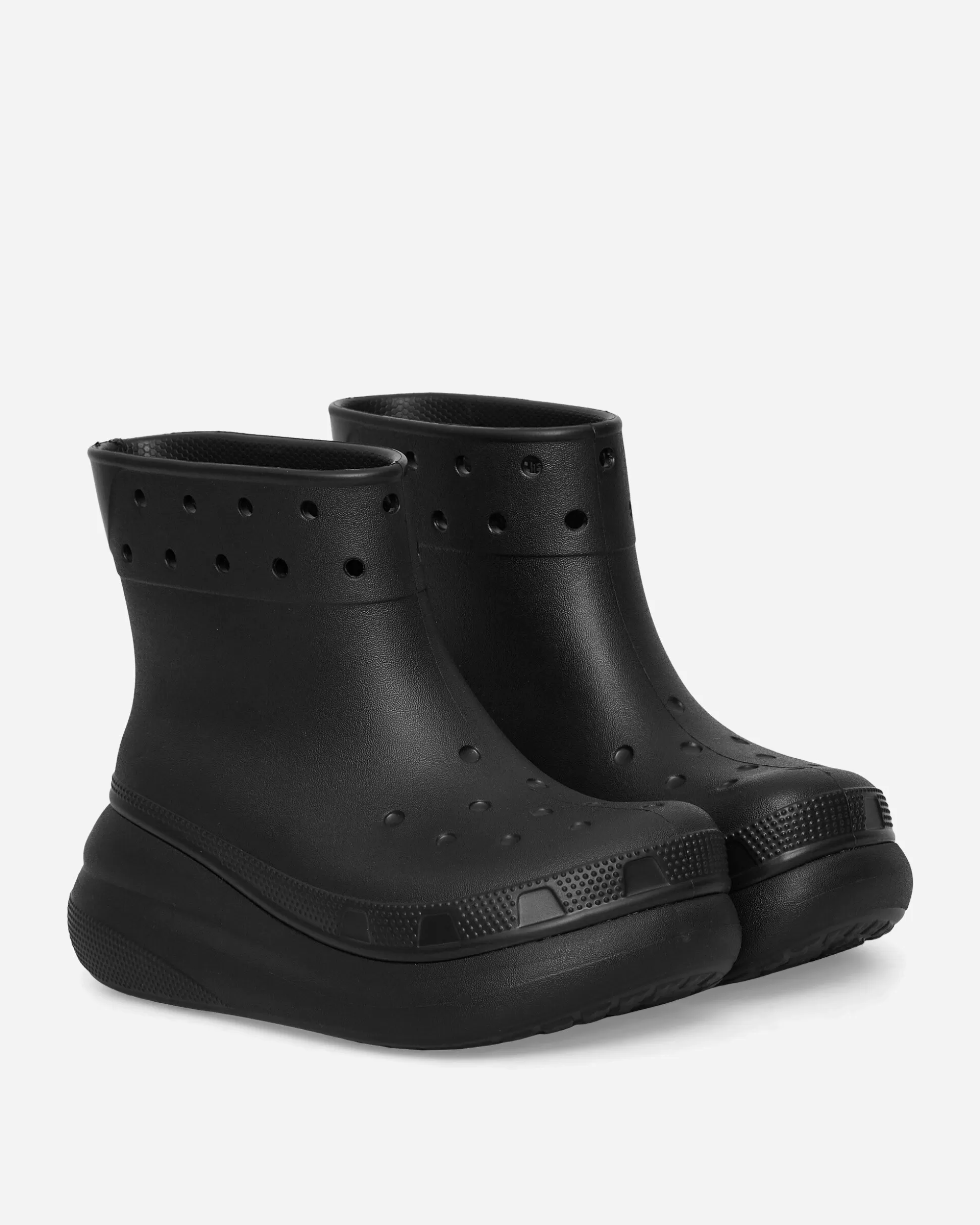 Crocs Women's Classic Crush Boots Black Cheap