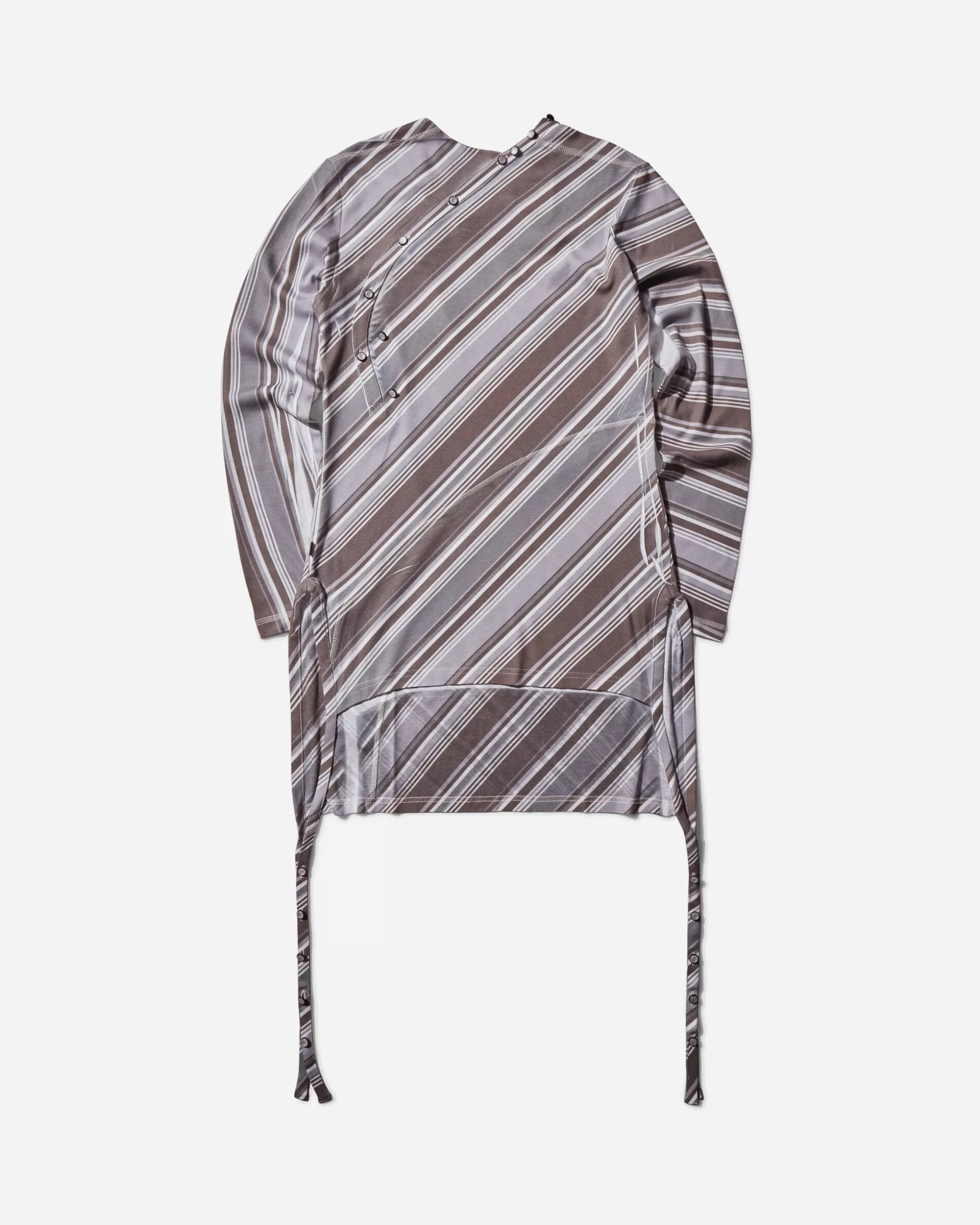 Kiko Kostadinov Women's Levi's Pandora Henley Graphite Mono Stripe Shop