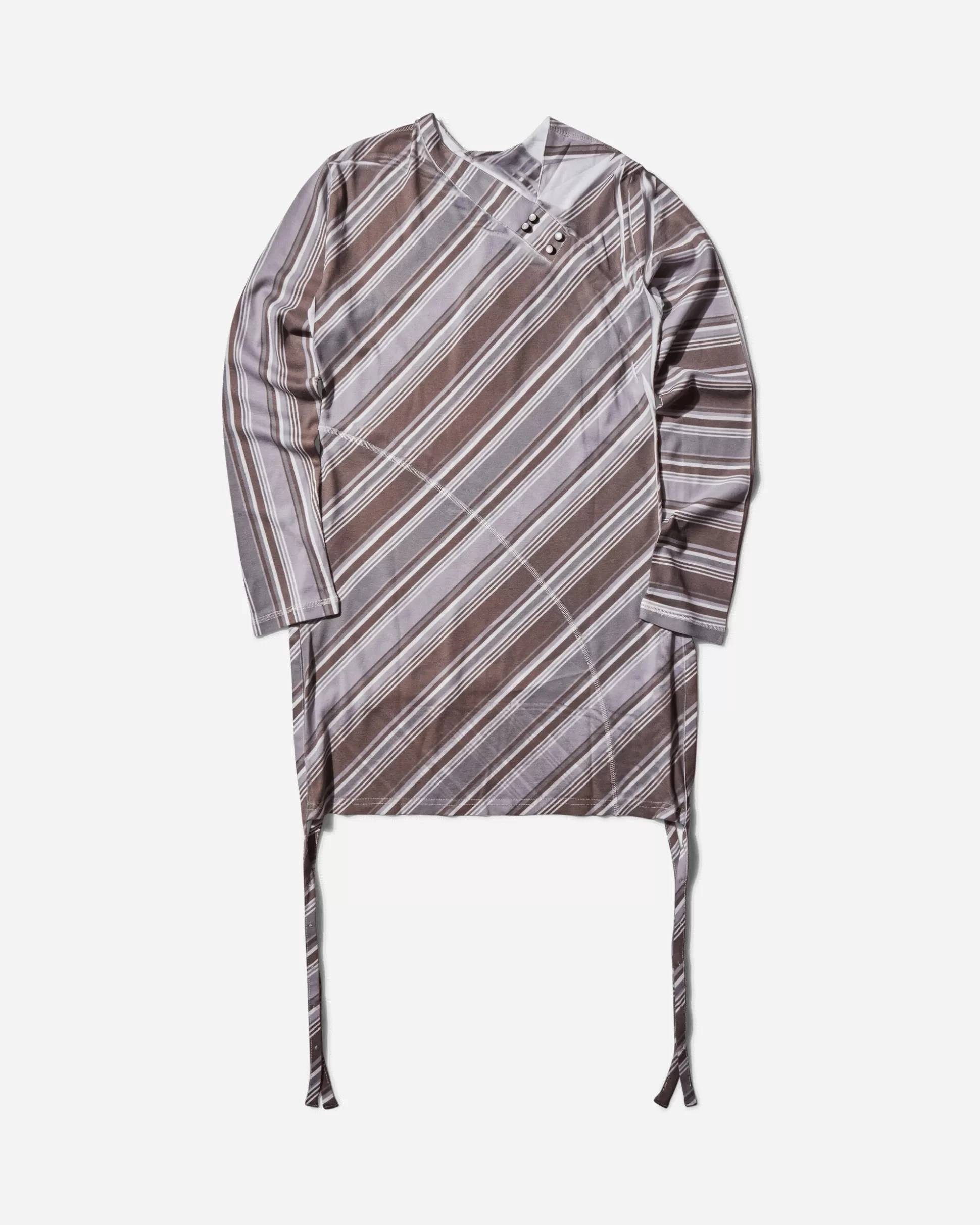 Kiko Kostadinov Women's Levi's Pandora Henley Graphite Mono Stripe Shop