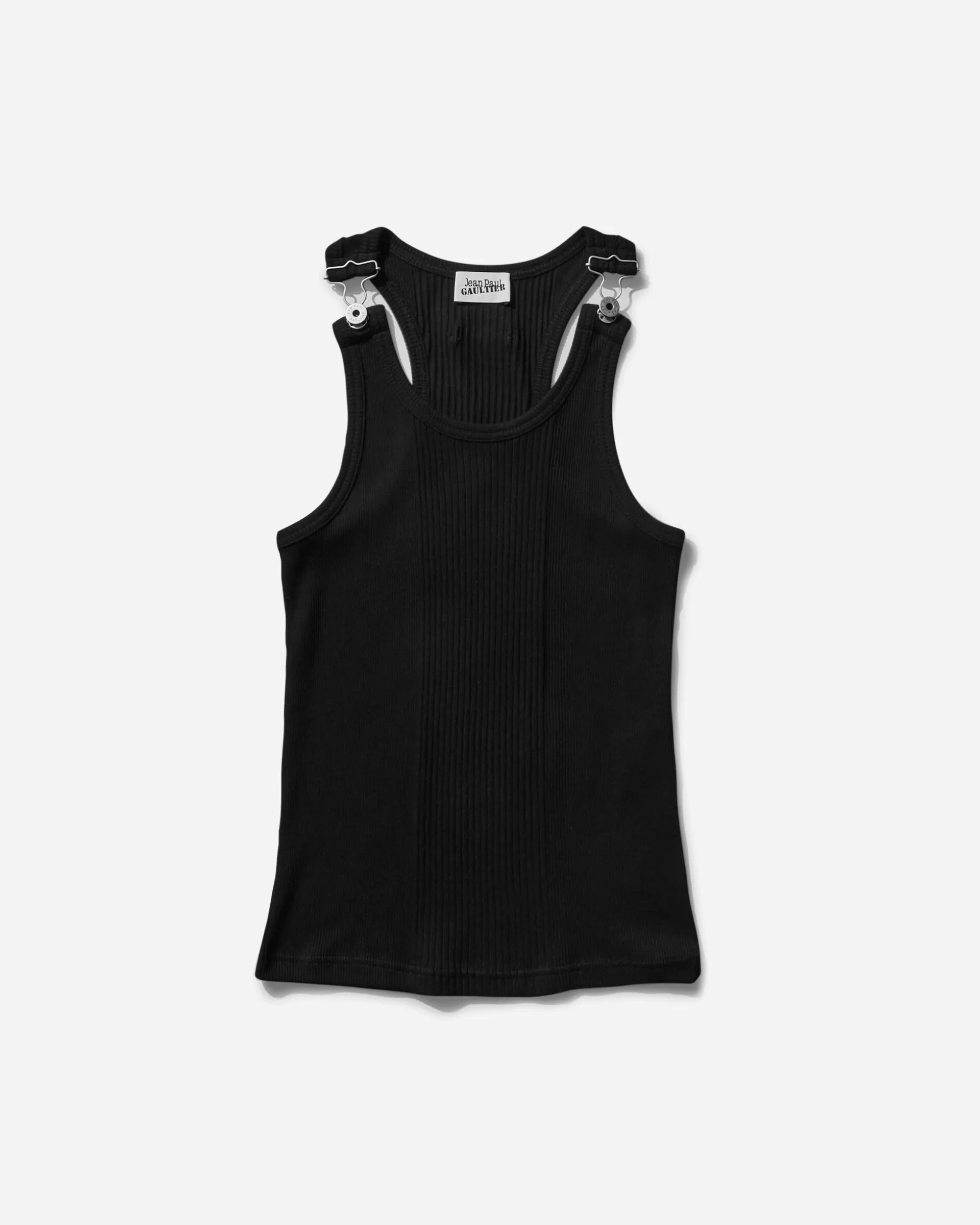 Jean Paul Gaultier Women's Patch Tank Top Black Best Sale