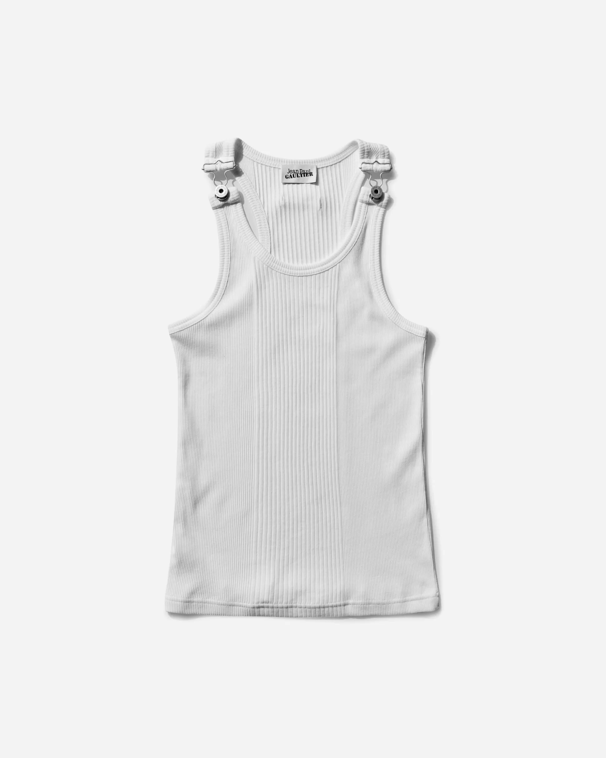 Jean Paul Gaultier Women's Patch Tank Top White Store