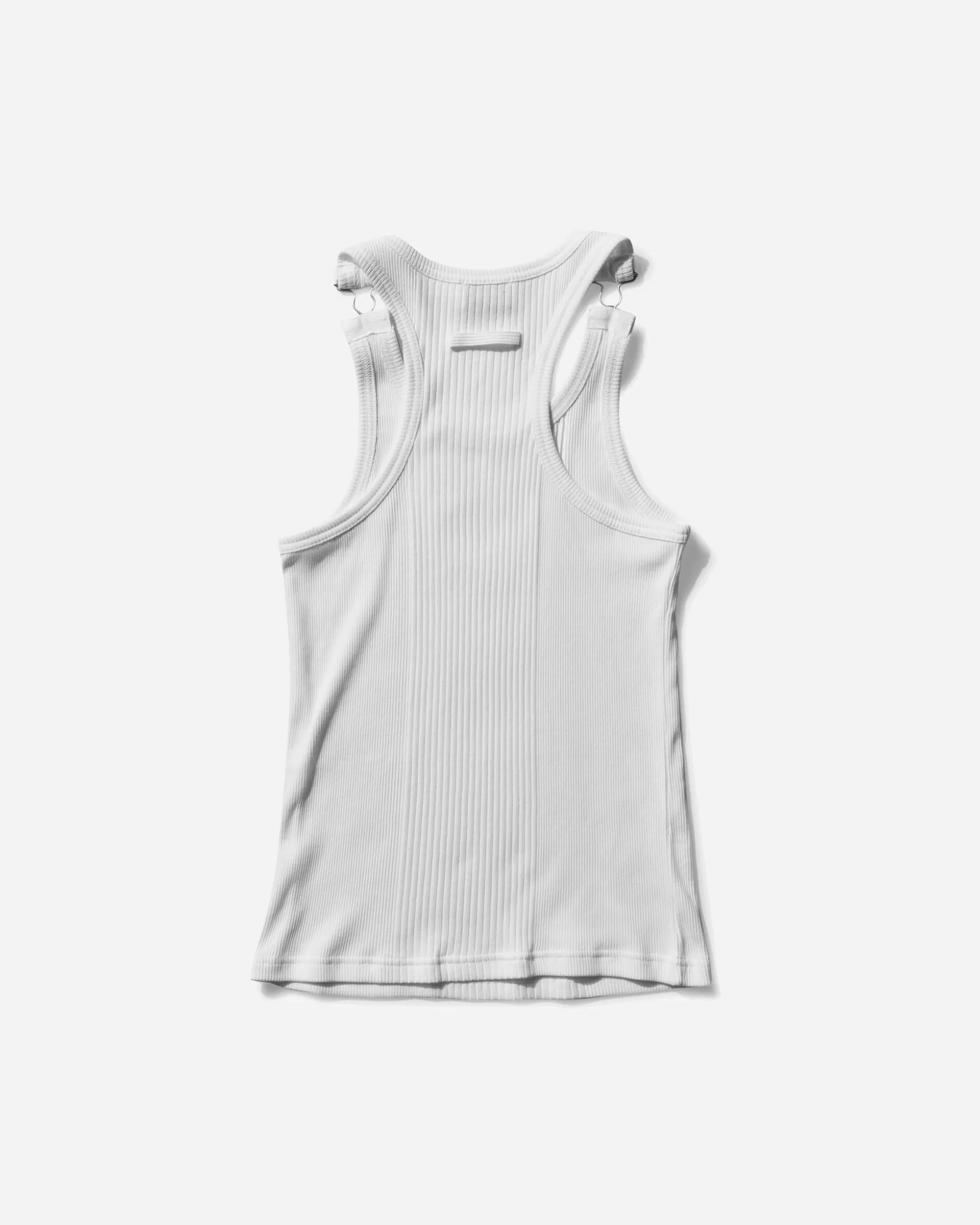 Jean Paul Gaultier Women's Patch Tank Top White Store