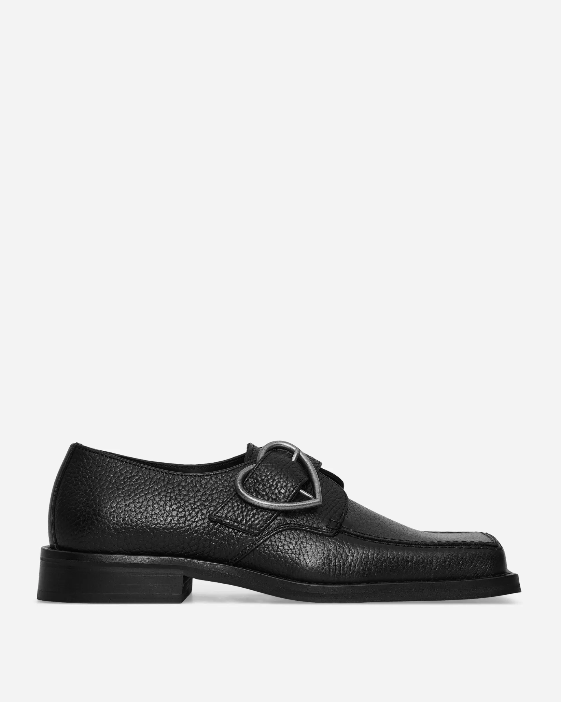 Martine Rose Women's Square Toe Buckle Loafers Black Online