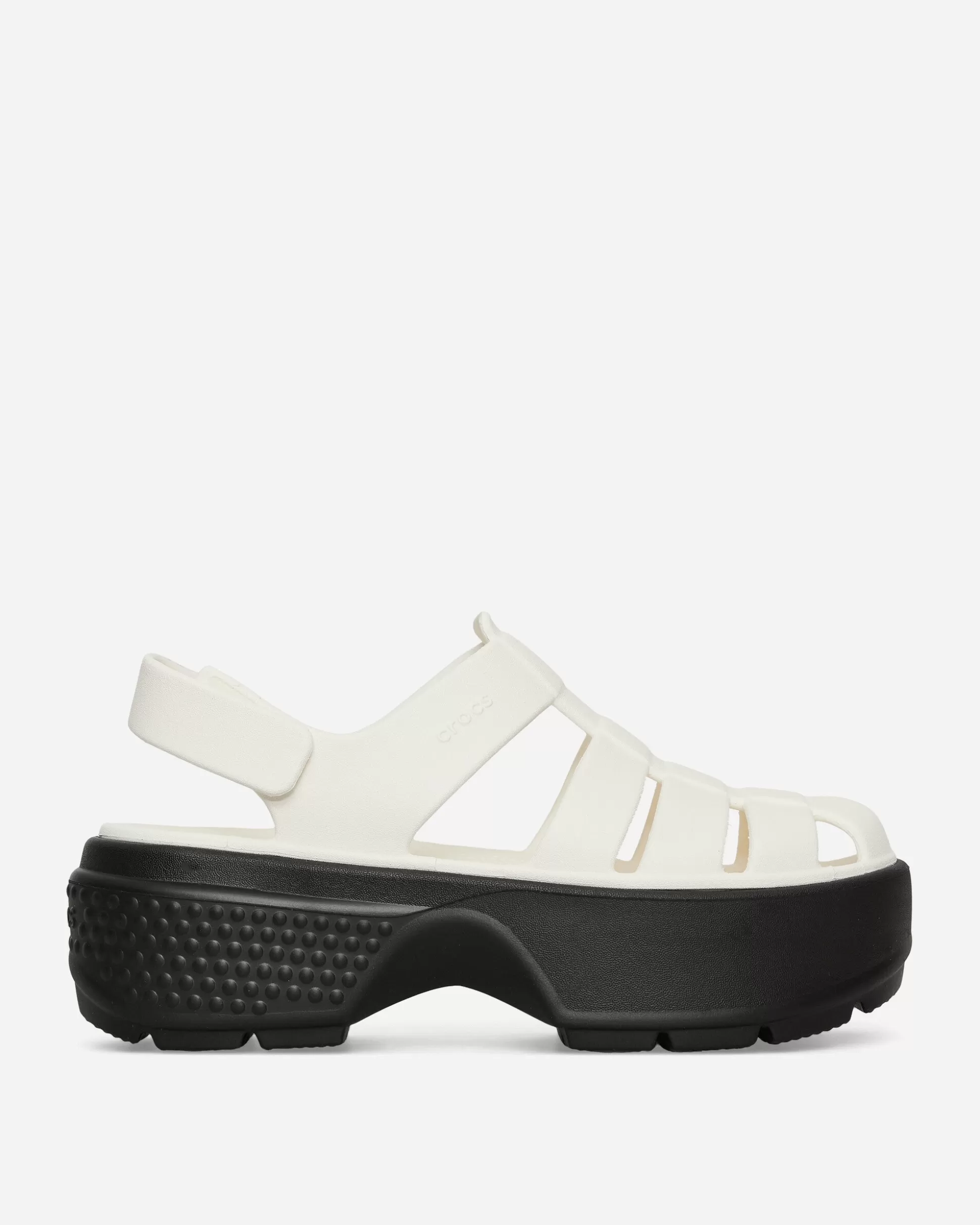 Crocs Women's Stomp Fisherman Sandals Chalk New