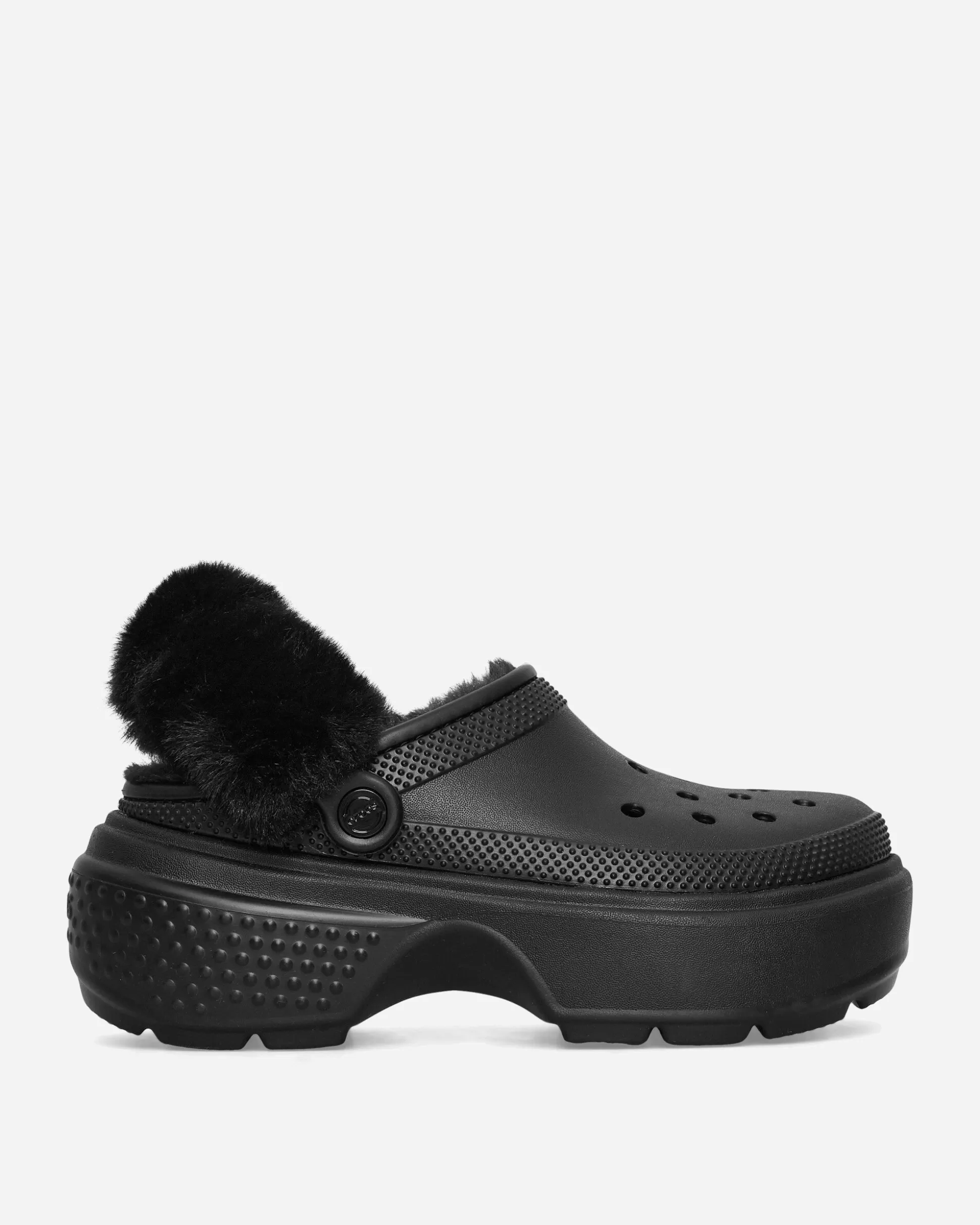 Crocs Women's Stomp Lined Clogs Black Store