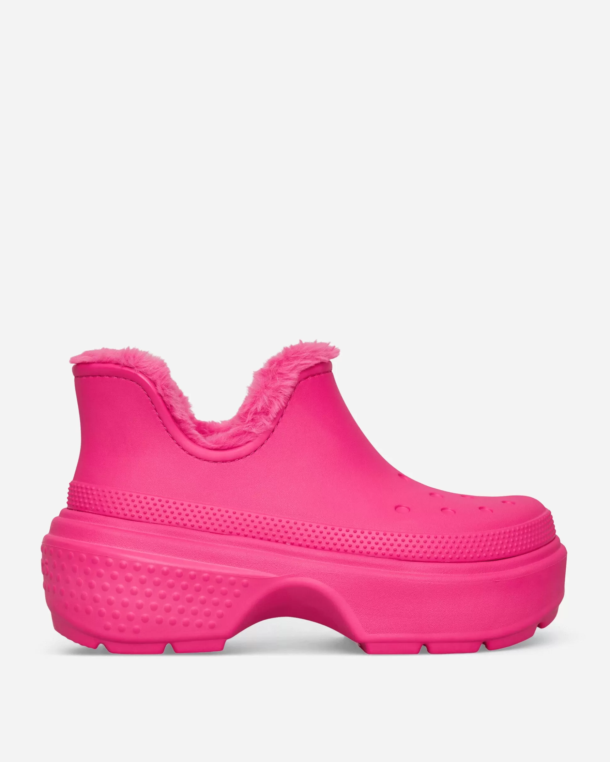 Crocs Women's Stomp Lined Shorty Boots Pink Crush Discount