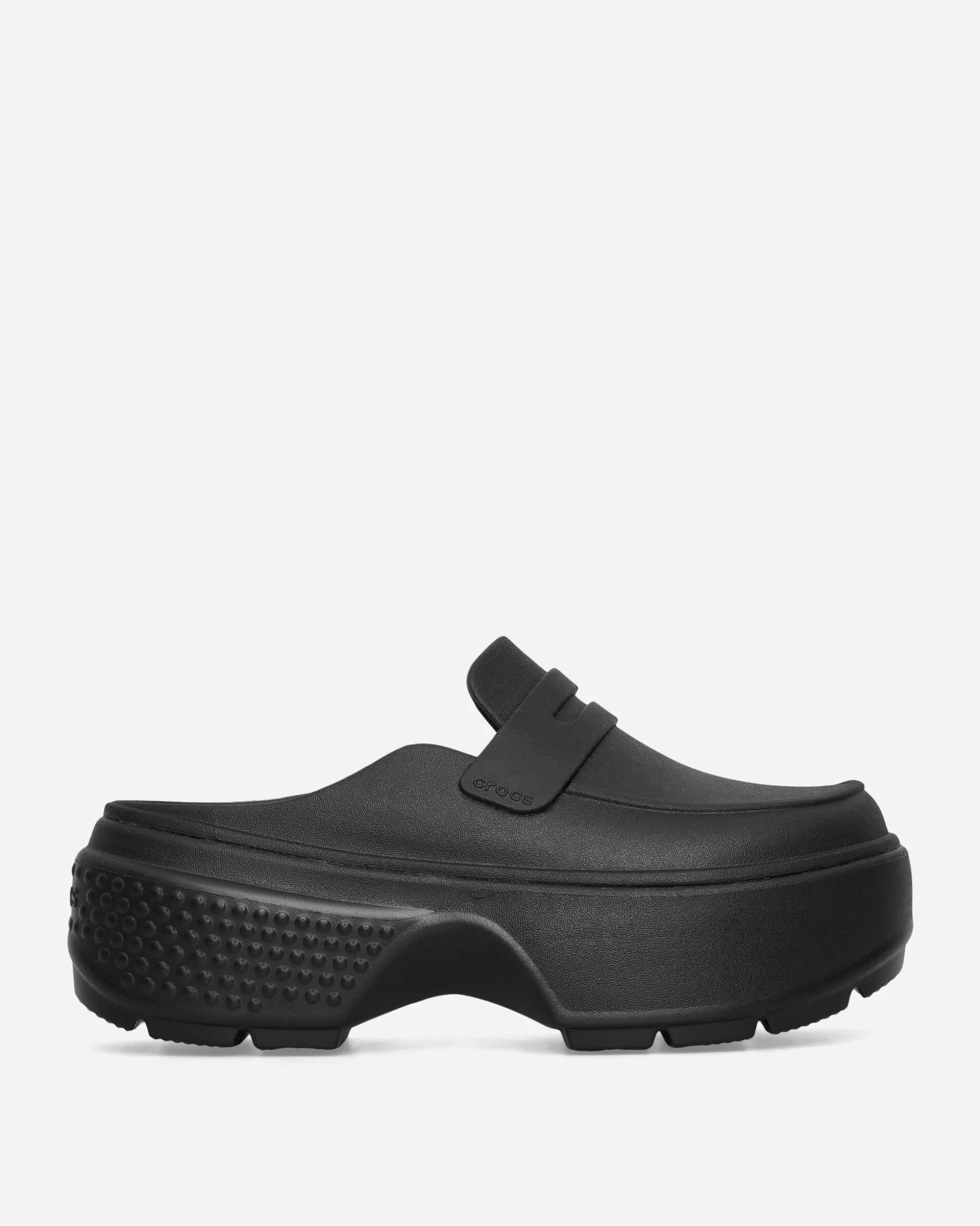 Crocs Women's Stomp Loafers Black Cheap