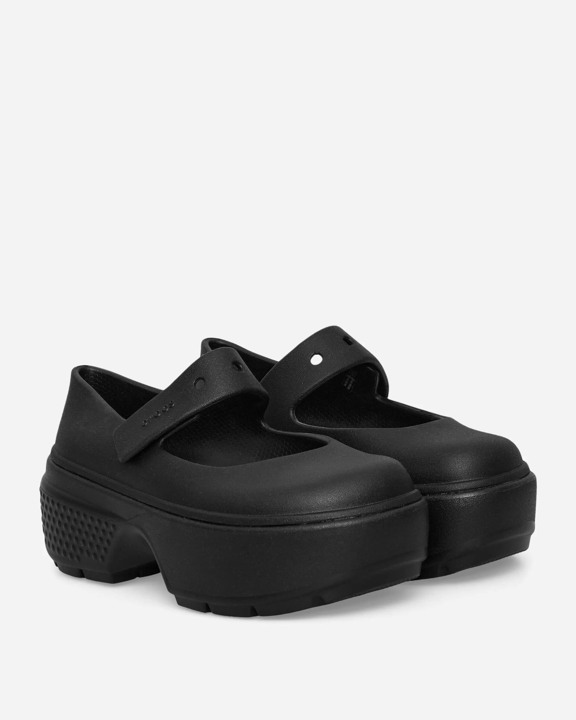 Crocs Women's Stomp Mary Jane Clogs Black Online