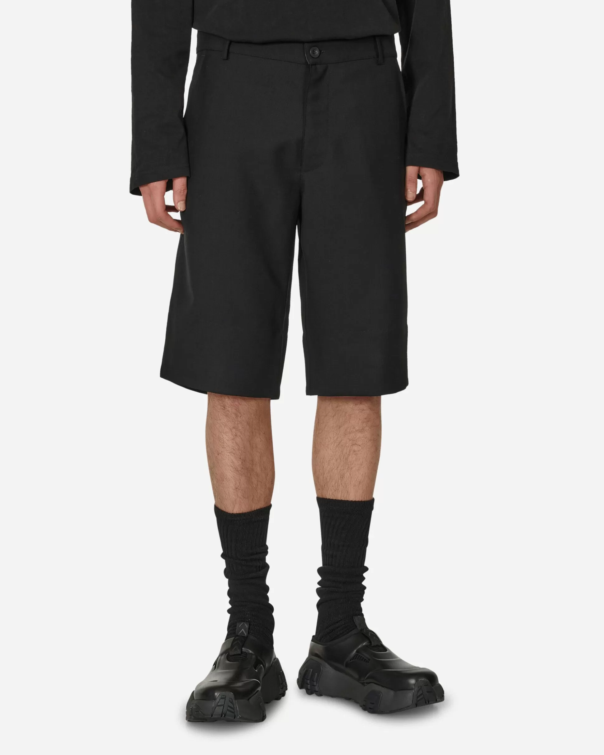 GR10K Wool Tailored Shorts Black Best Sale