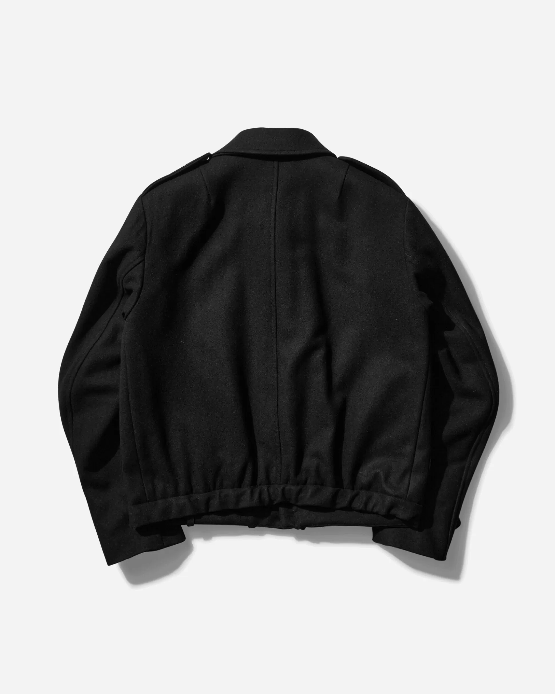 Dries Van Noten Wool Zipped Jacket Black Outlet