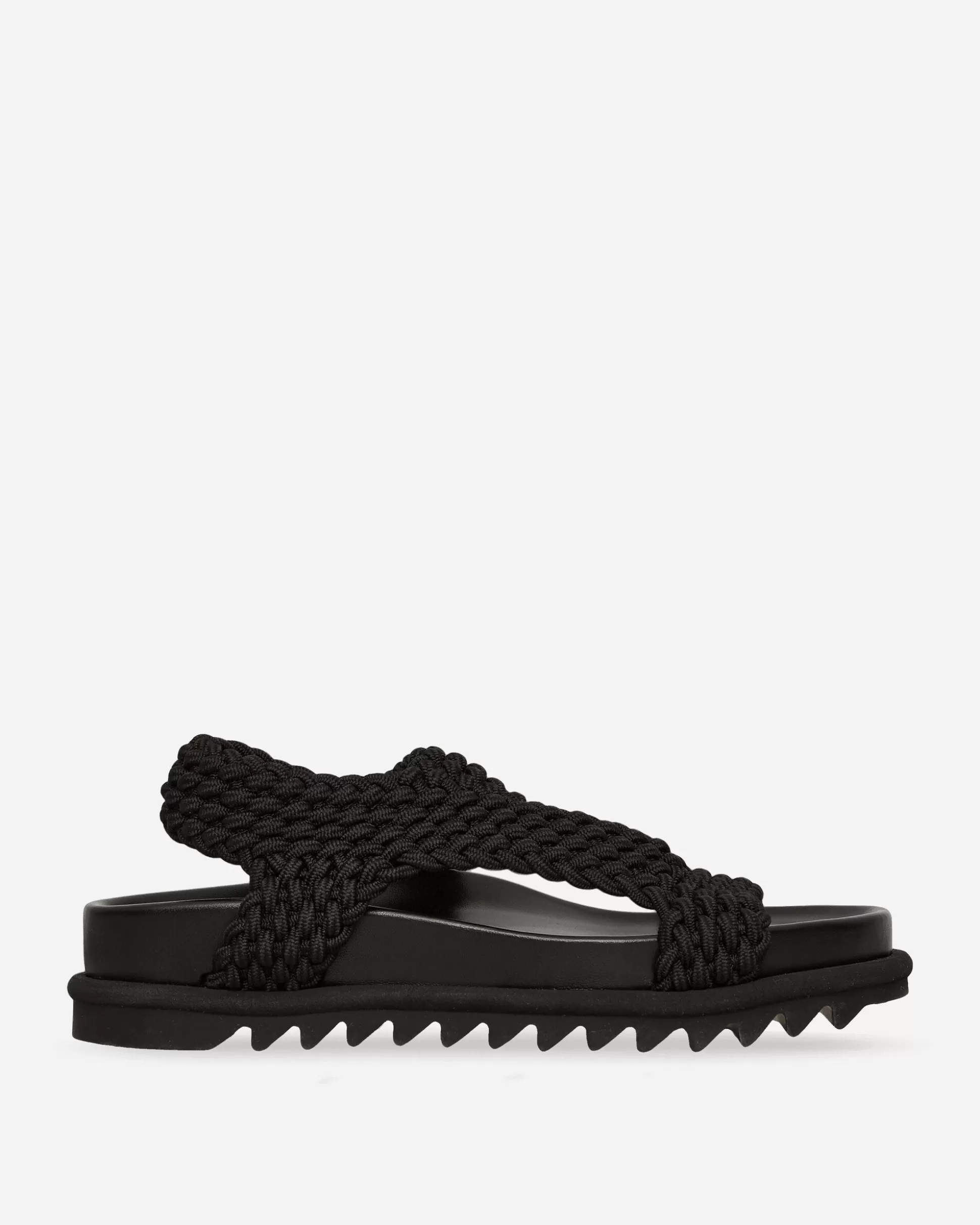 Dries Van Noten Woven Sandals Black Sale