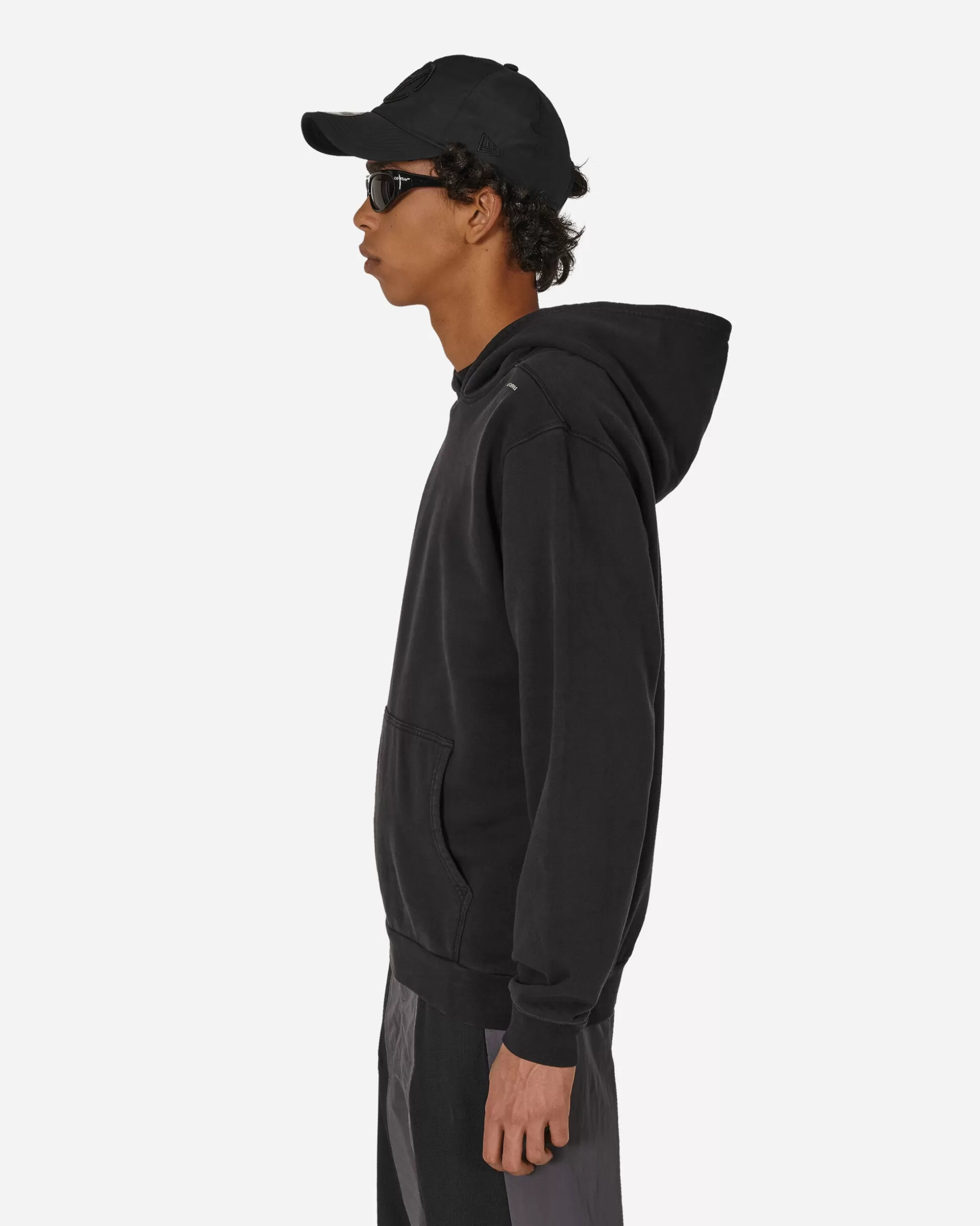 AFFXWRKS WRKS Hooded Sweatshirt Washed Black Cheap