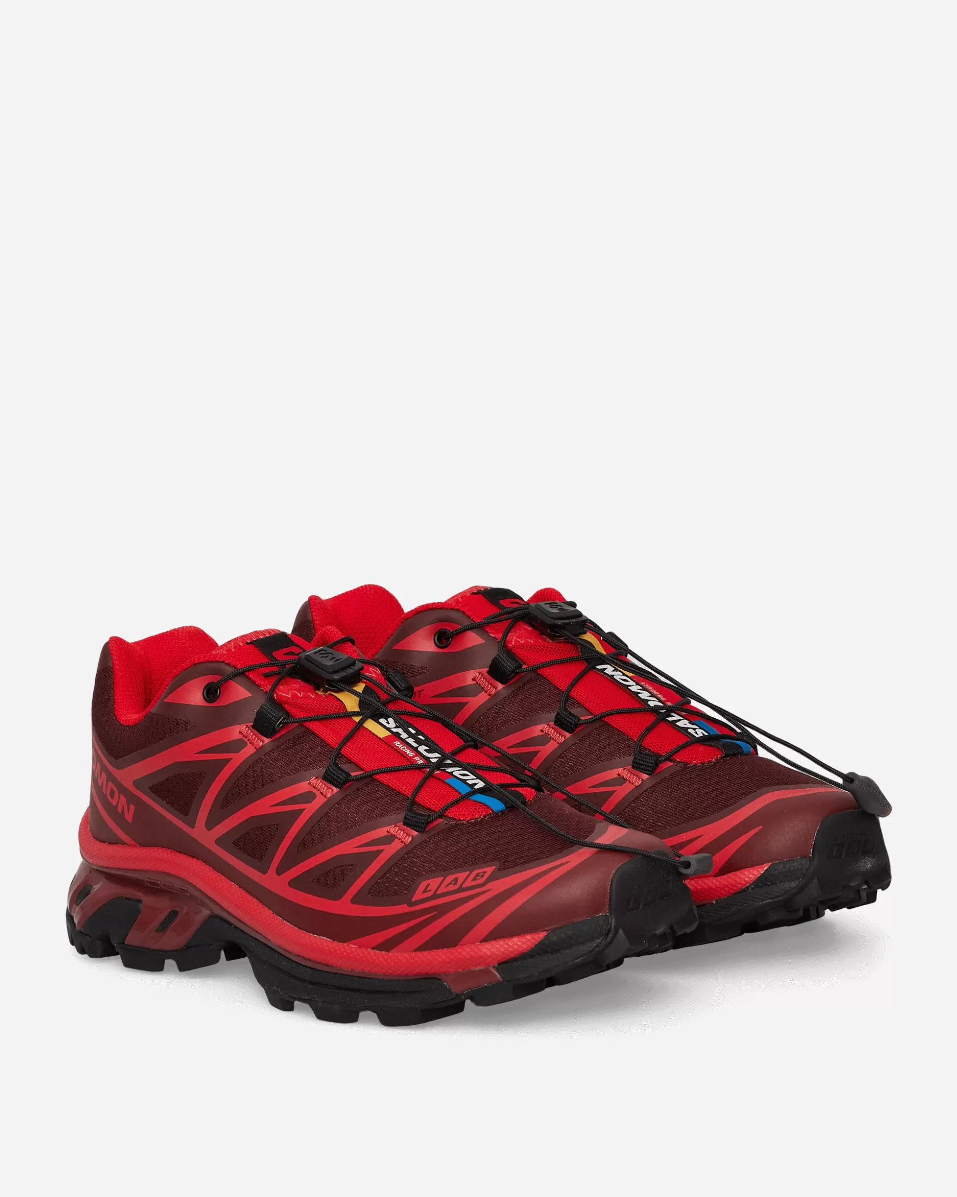 Salomon XT-6 Sneakers Rum Raisin / Red / Fired Brick Flash Sale